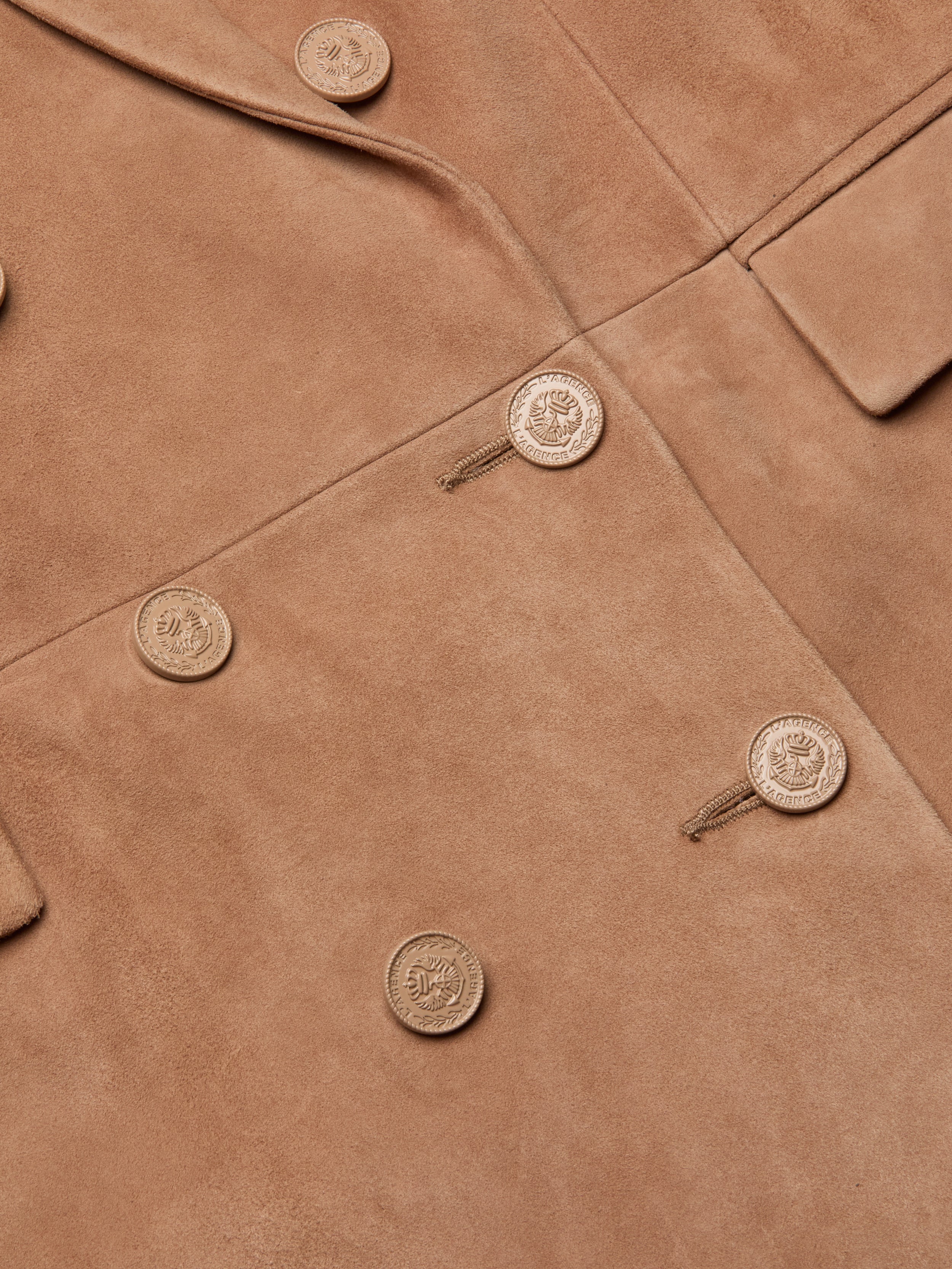 Aimee Oversized Suede Blazer - Image 7