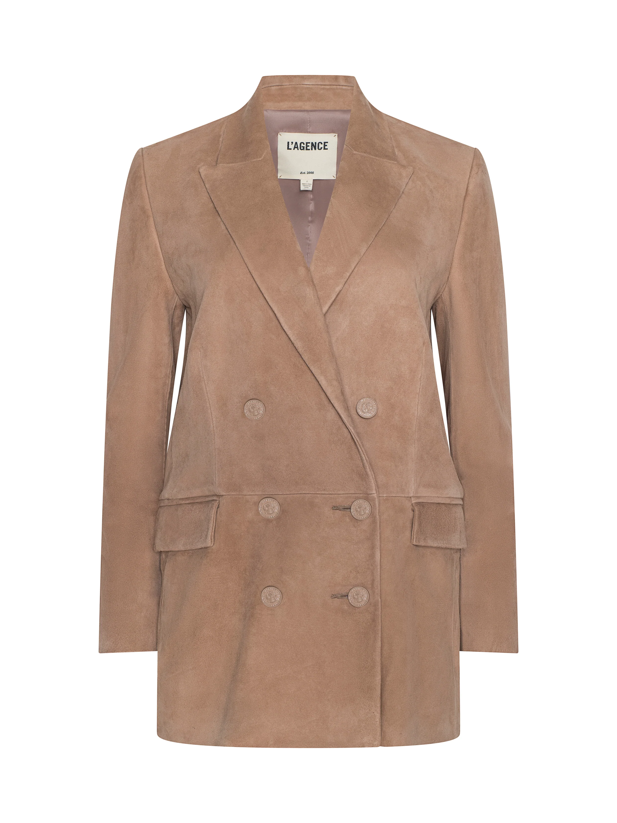 Aimee Oversized Suede Blazer - Image 8