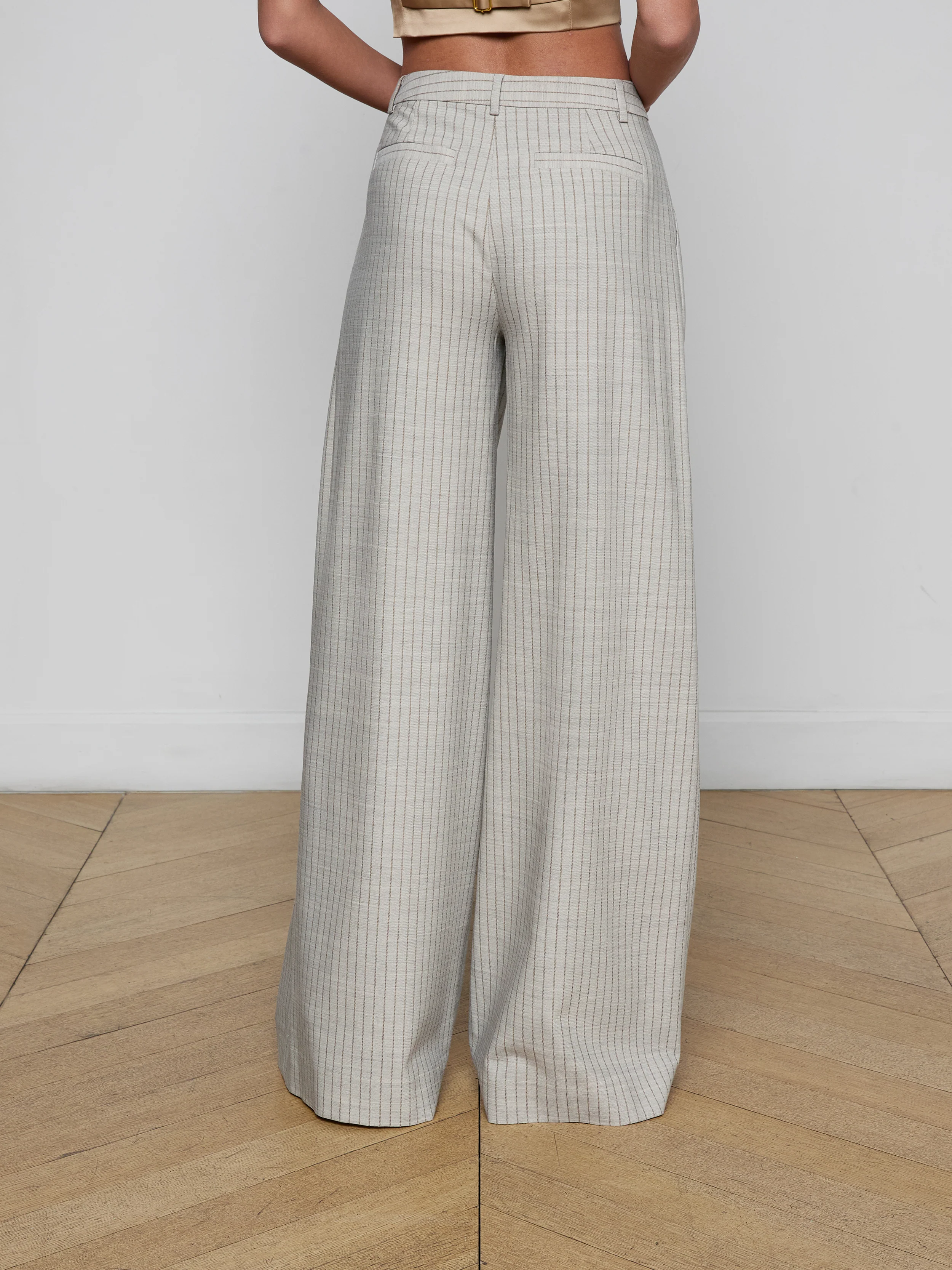 Allanah Pinstriped Trouser - Image 4