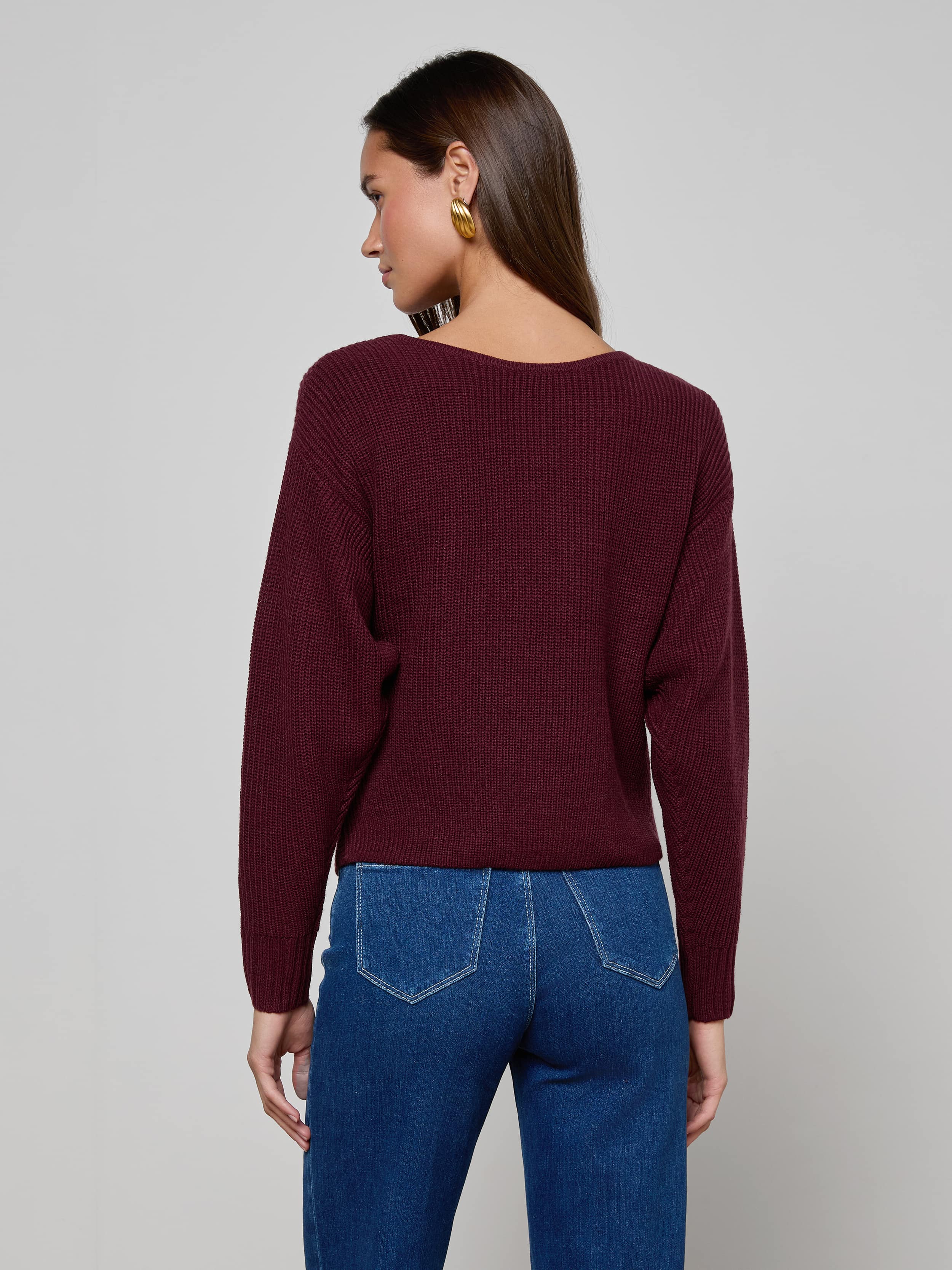 Antonella Crossover Sweater - Image 4