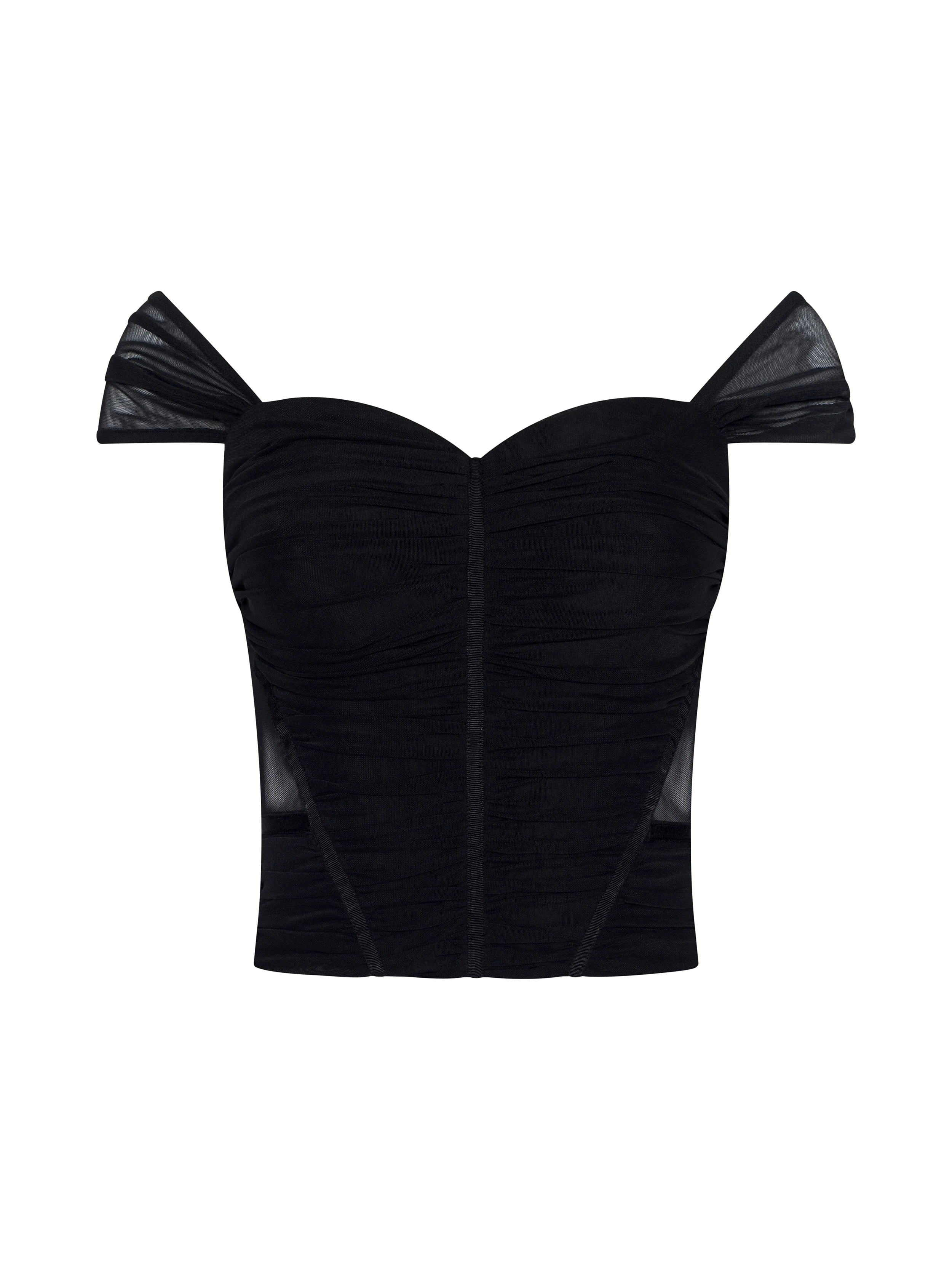 Asuka Mesh Corset Top - Image 6
