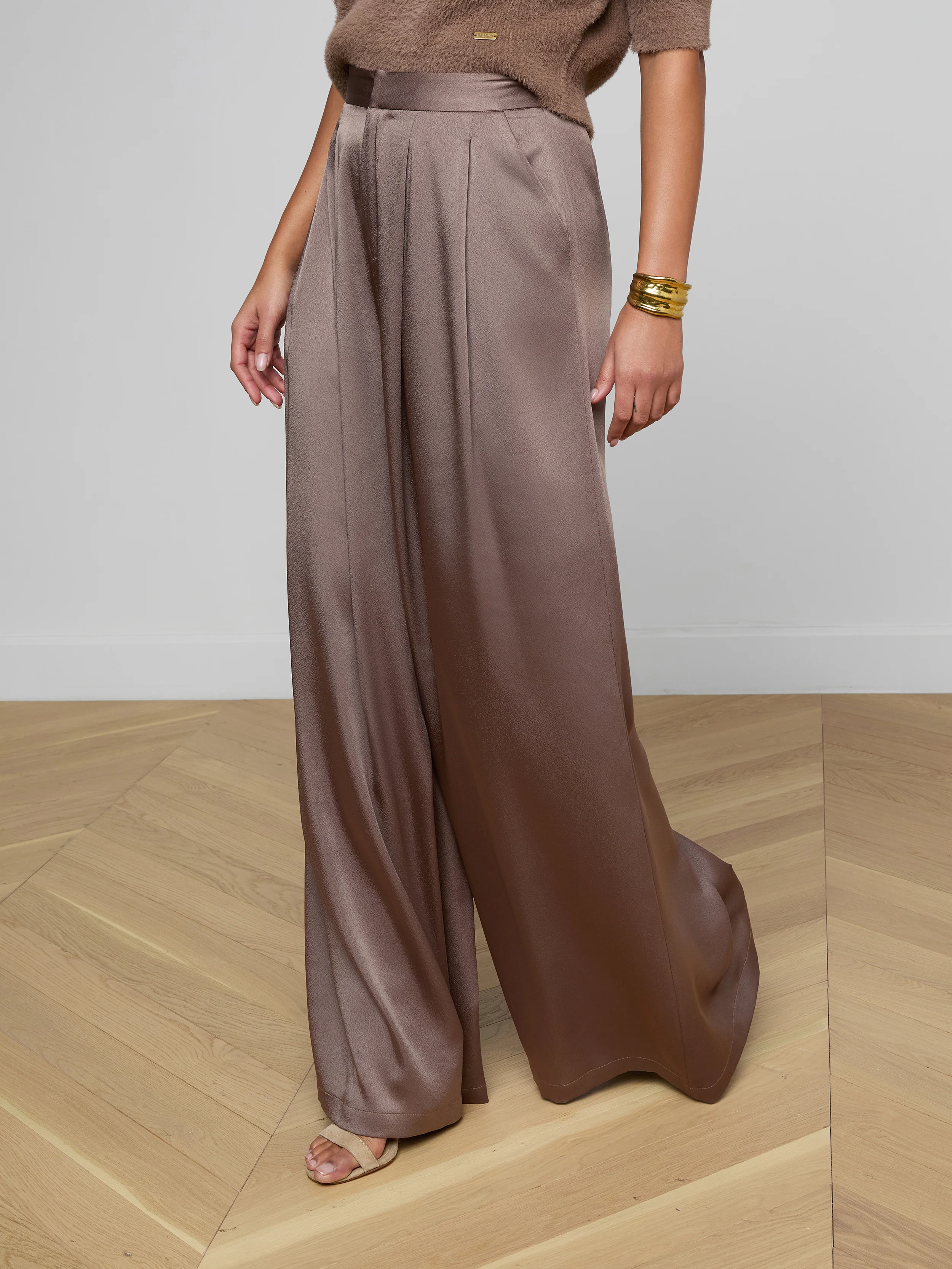 Aubrie Satin Pant - Image 3