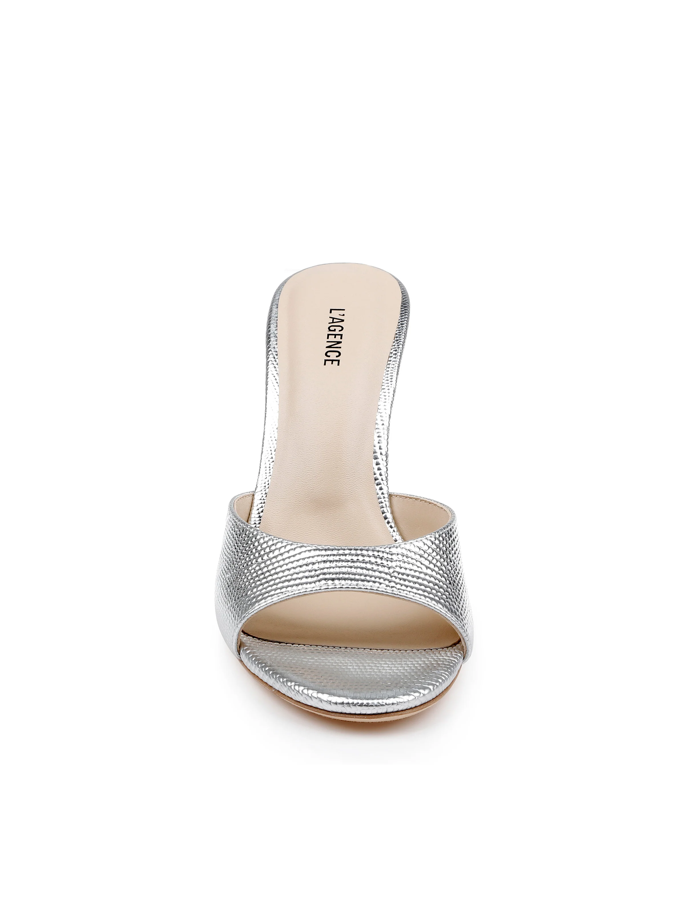 Avery Leather Open-Toe Mule - Image 3