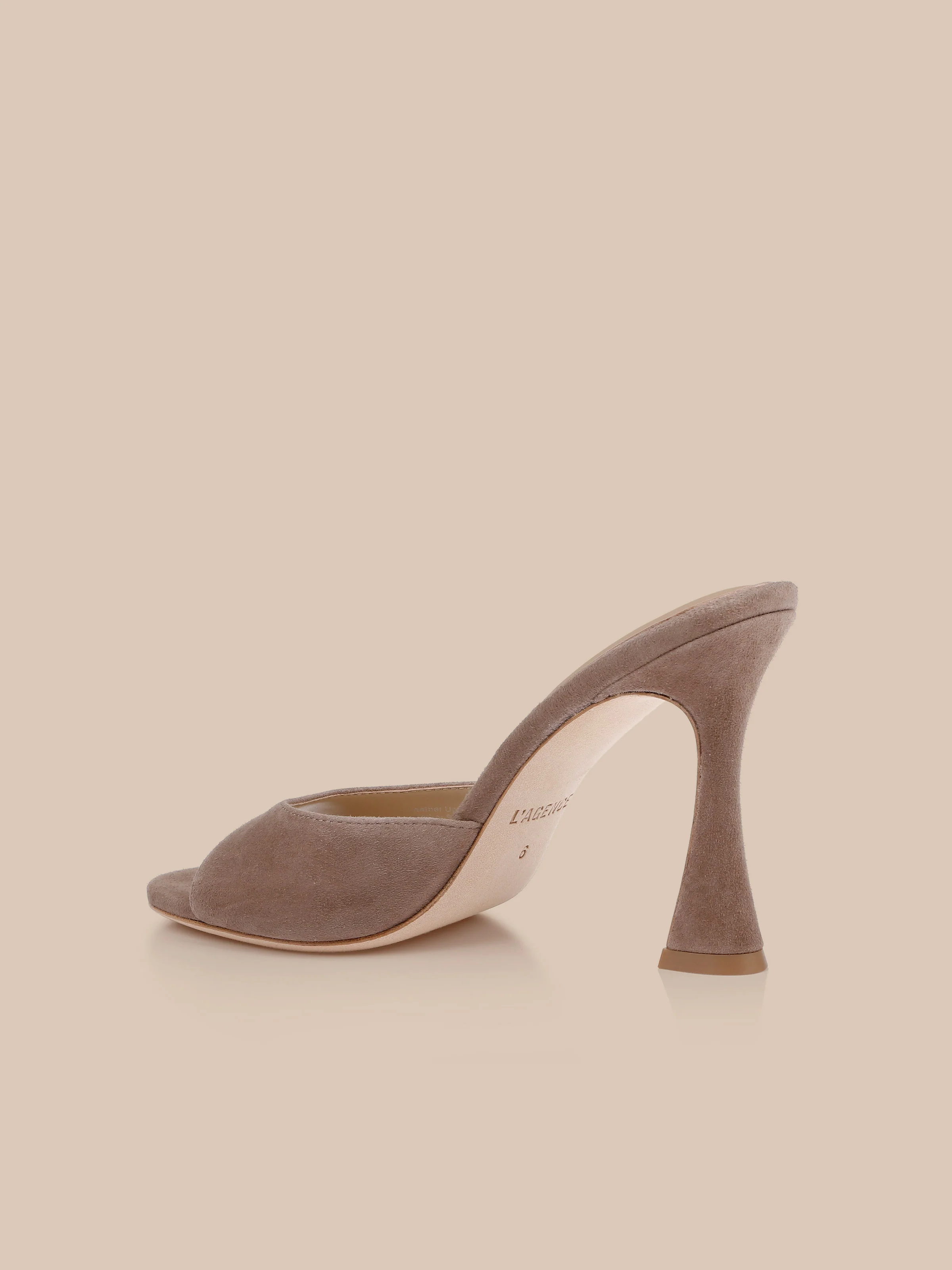 Avery Suede Open-Toe Mule - Image 4