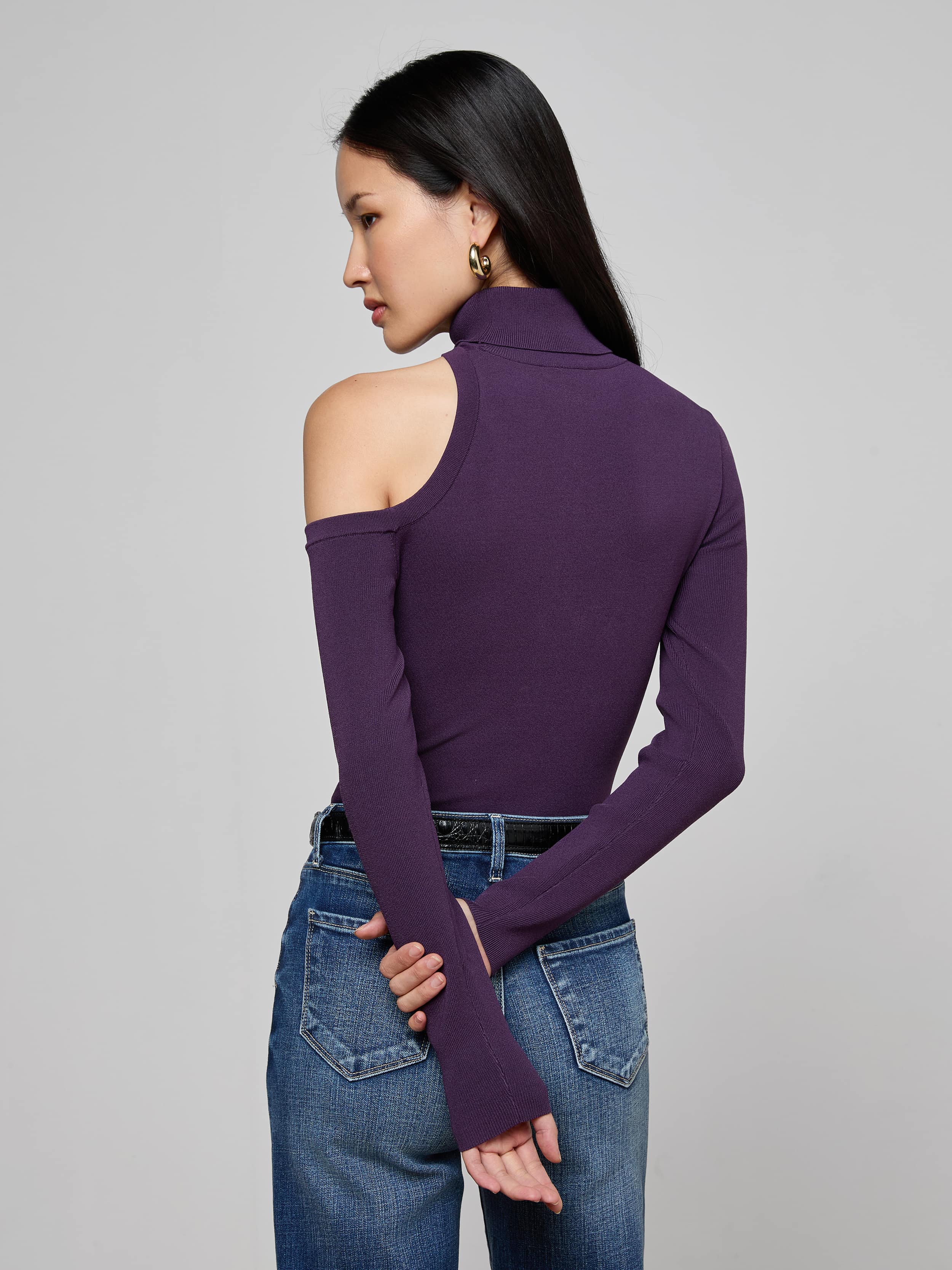 Azia Cutout Knit Top - Image 4