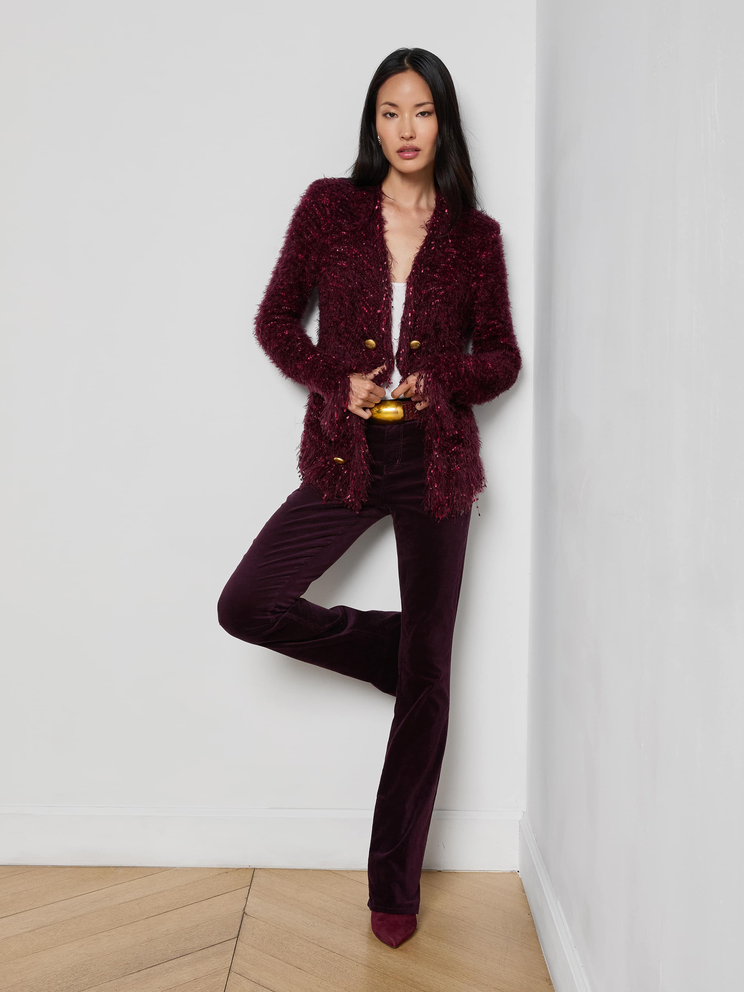 Azure Fringe Cardigan Blazer - Image 6