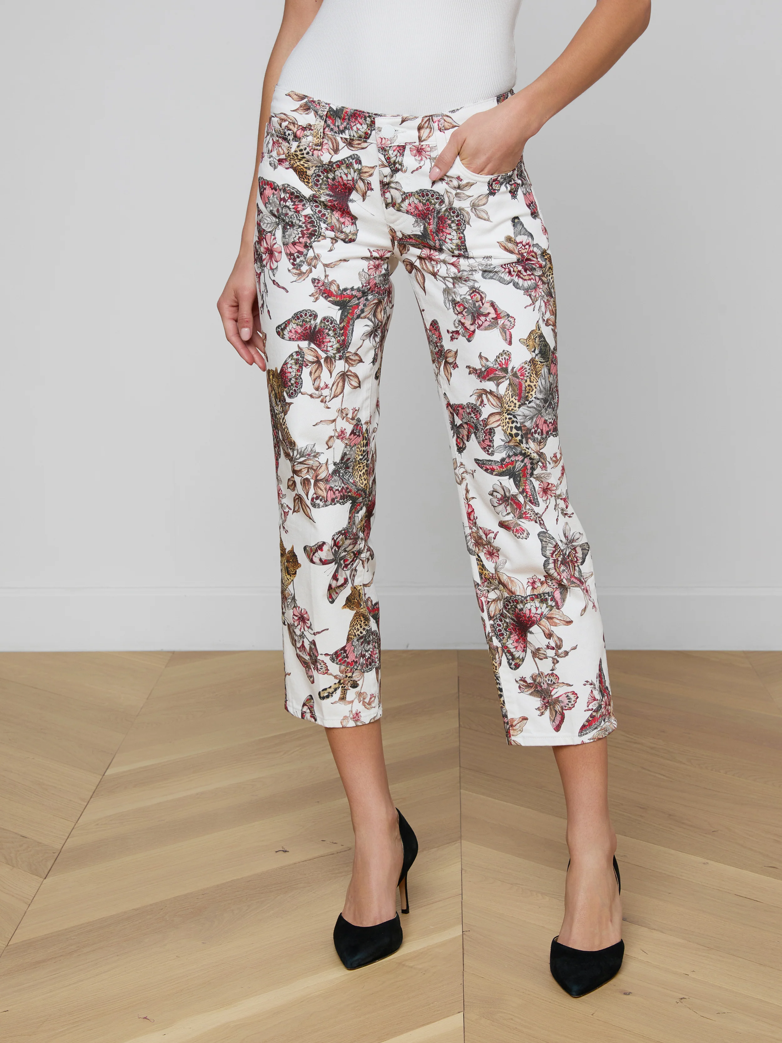 Blaine Cropped Stovepipe Jean - Image 2