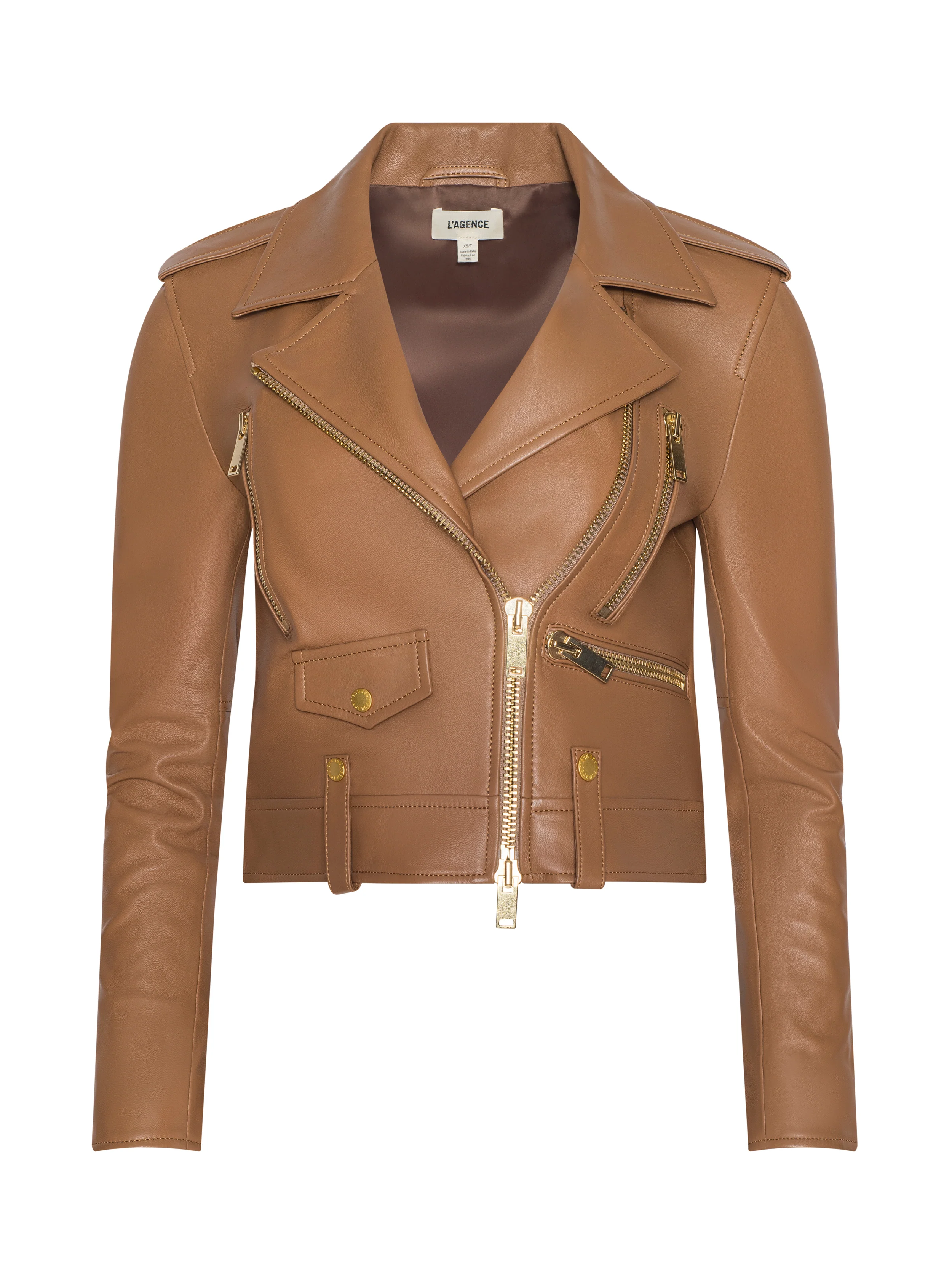 Blakely Leather Biker Jacket - Image 7