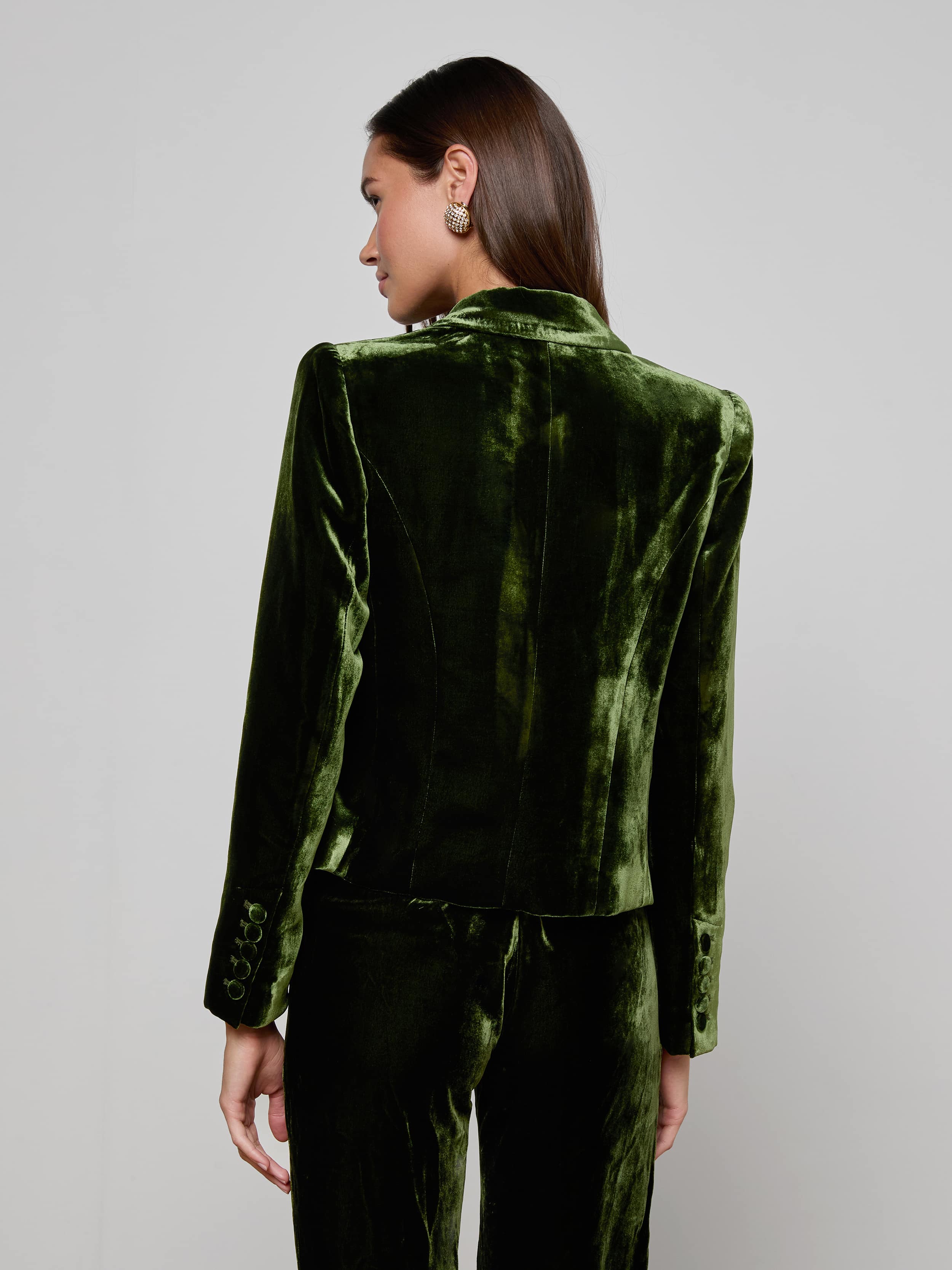 Brooke Velvet Blazer - Image 4