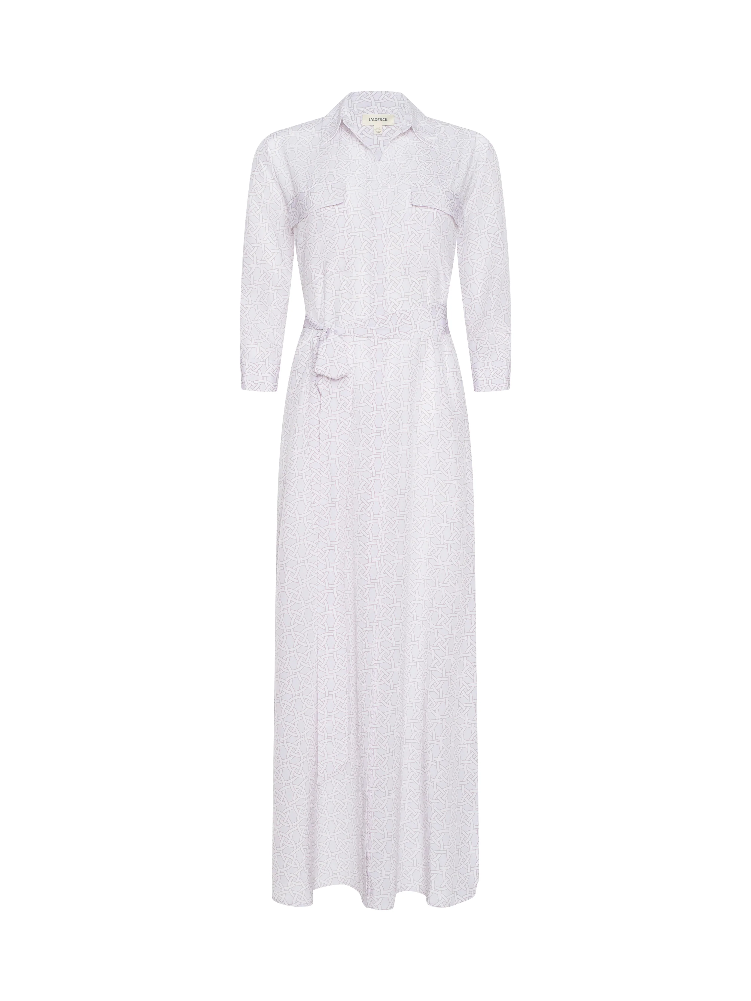 Cameron Silk Shirt Dress - Image 8