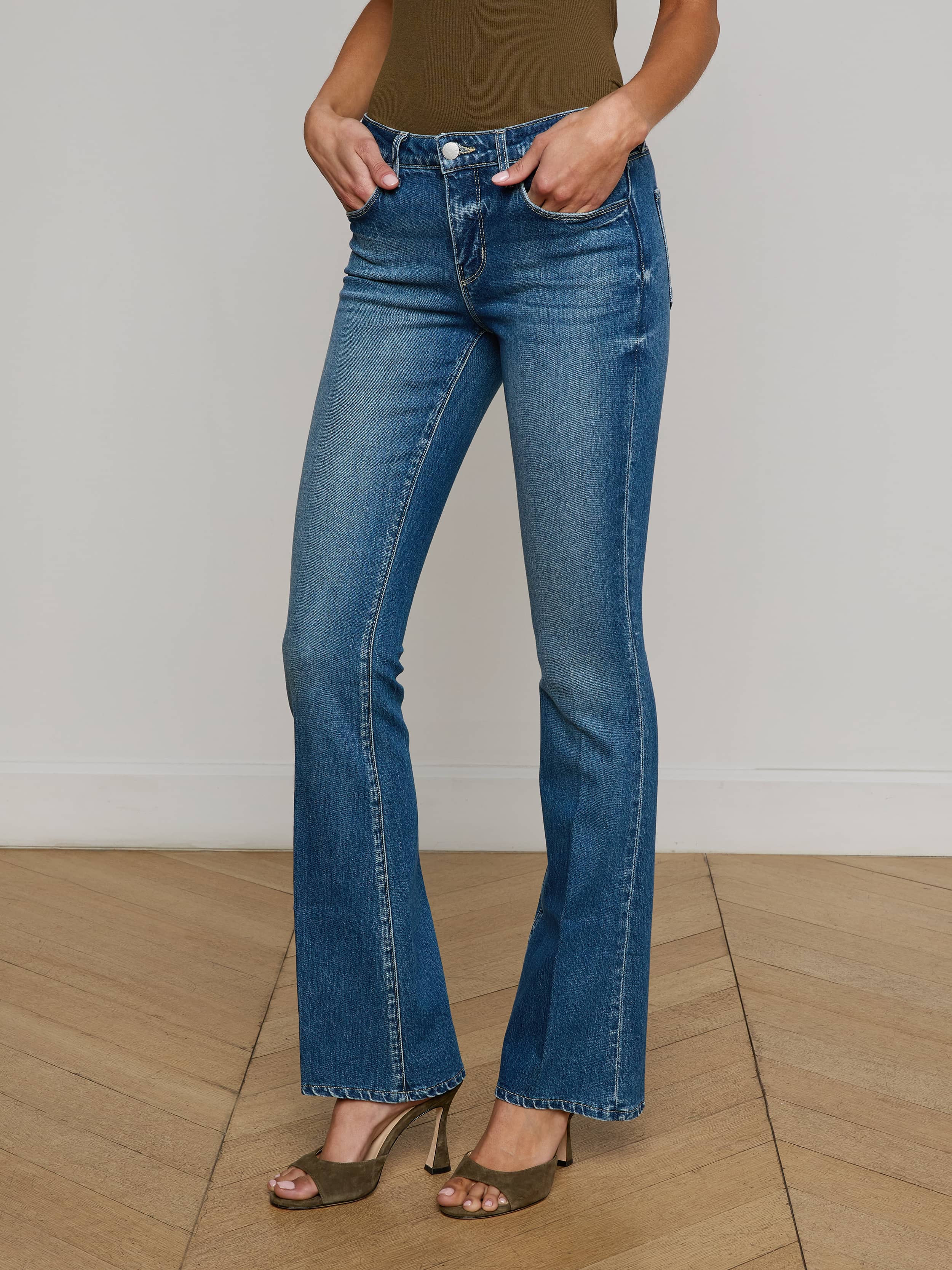 Cara Low-Rise Bootcut Jean - Image 2