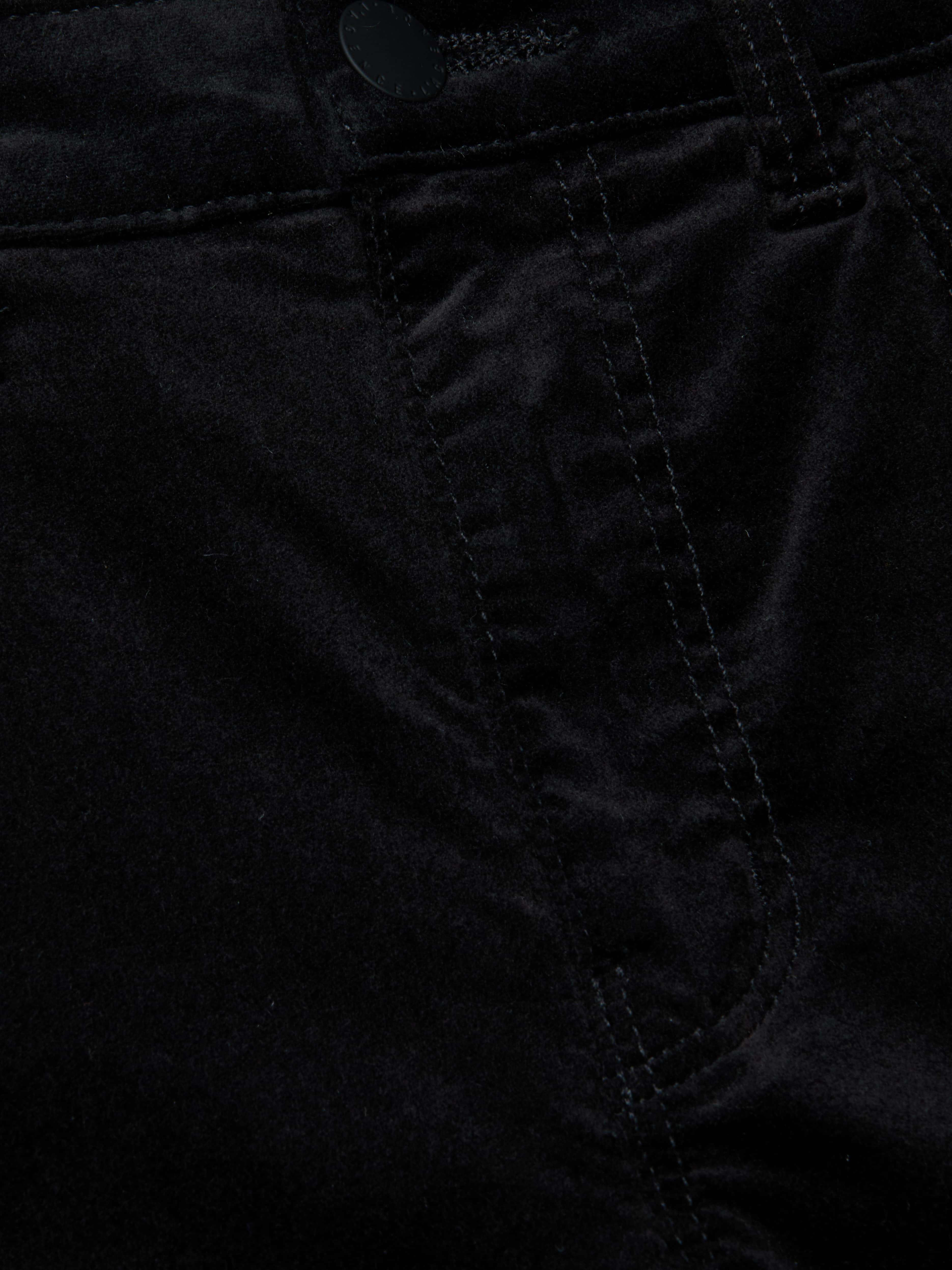 Celestia Velvet Slim-Leg Jean - Image 5