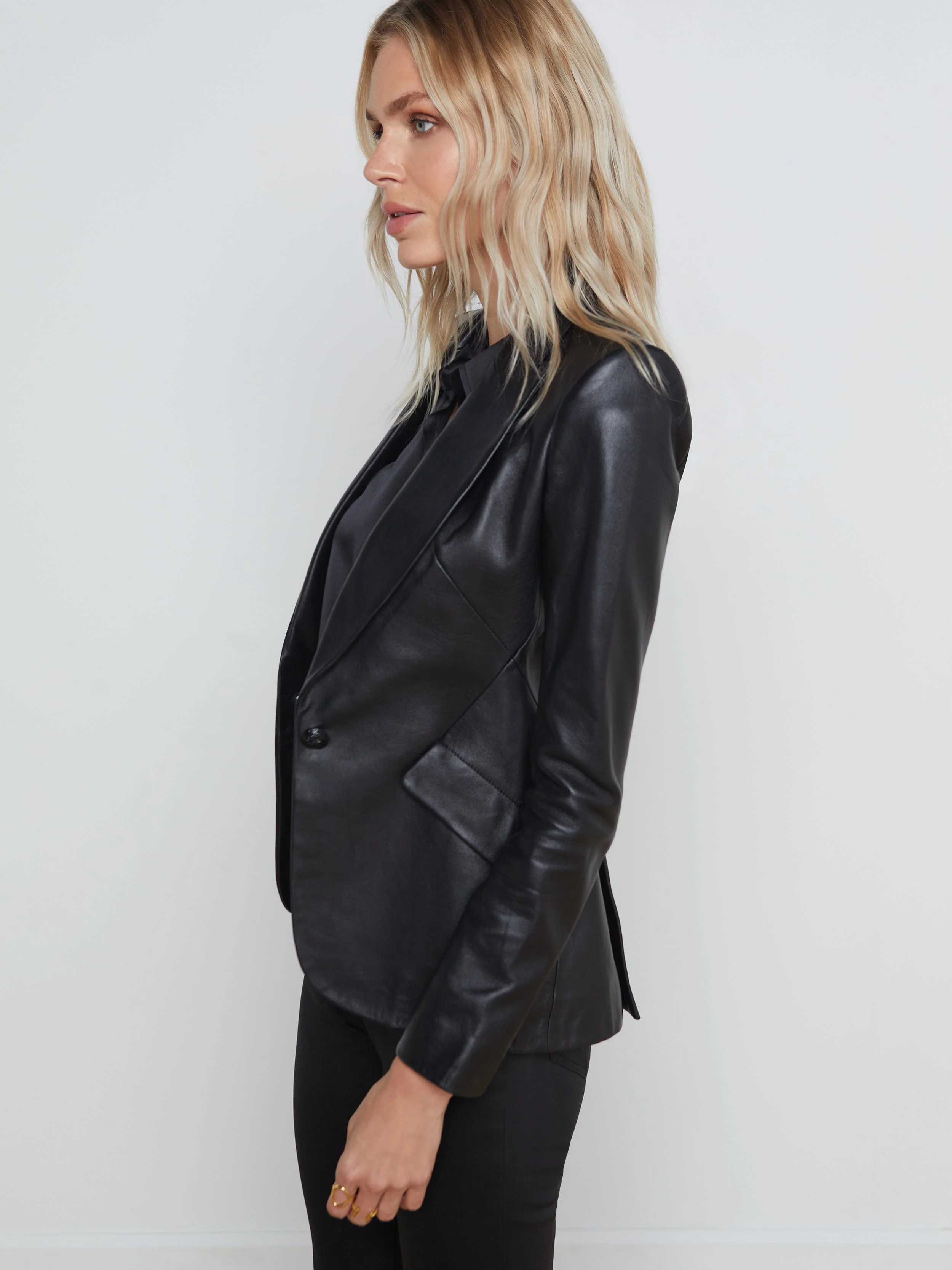 Chamberlain Leather Blazer - Image 2
