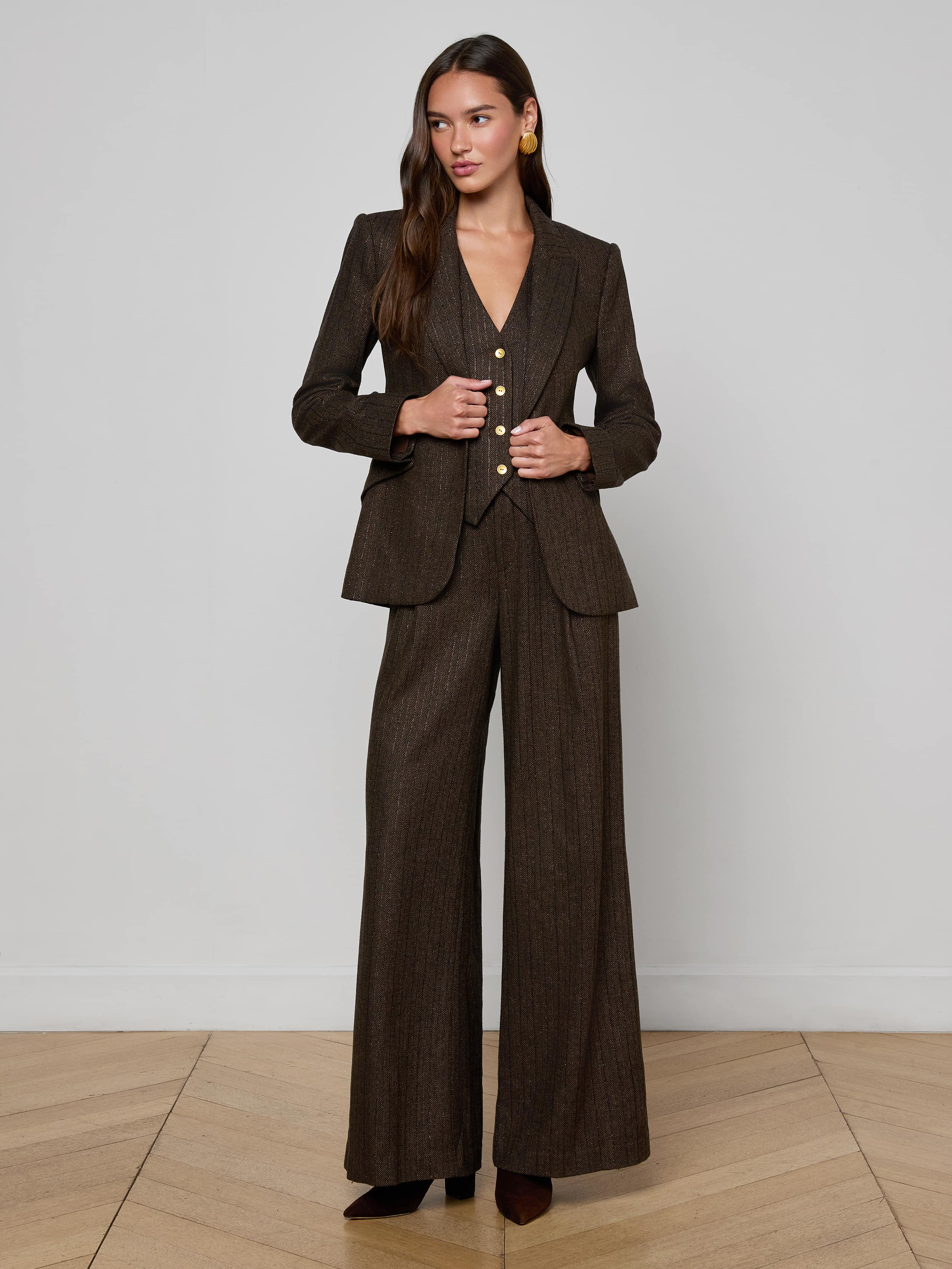 Chamberlain Pinstriped Blazer - Image 3