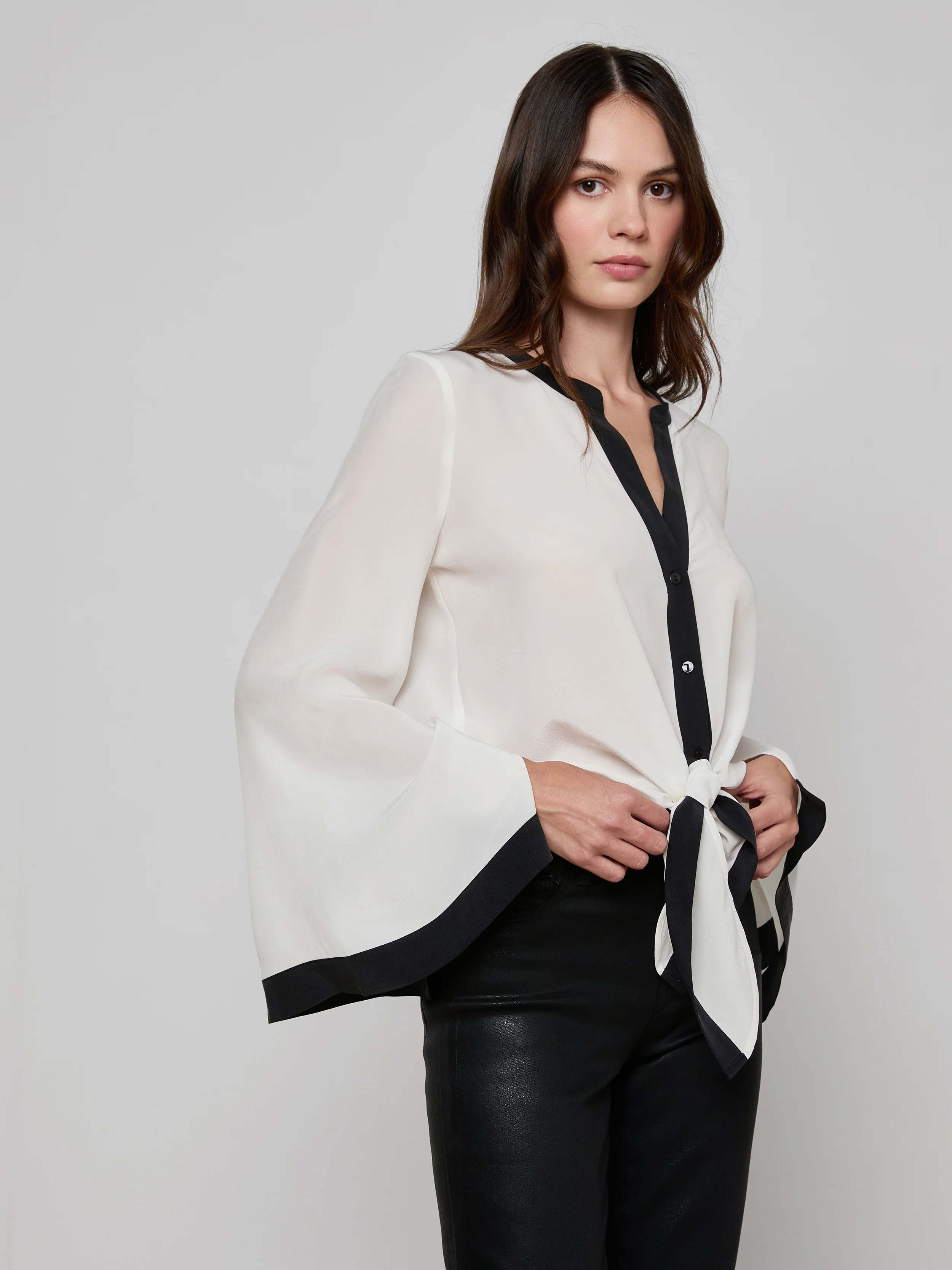Charlize Silk Blouse - Image 2