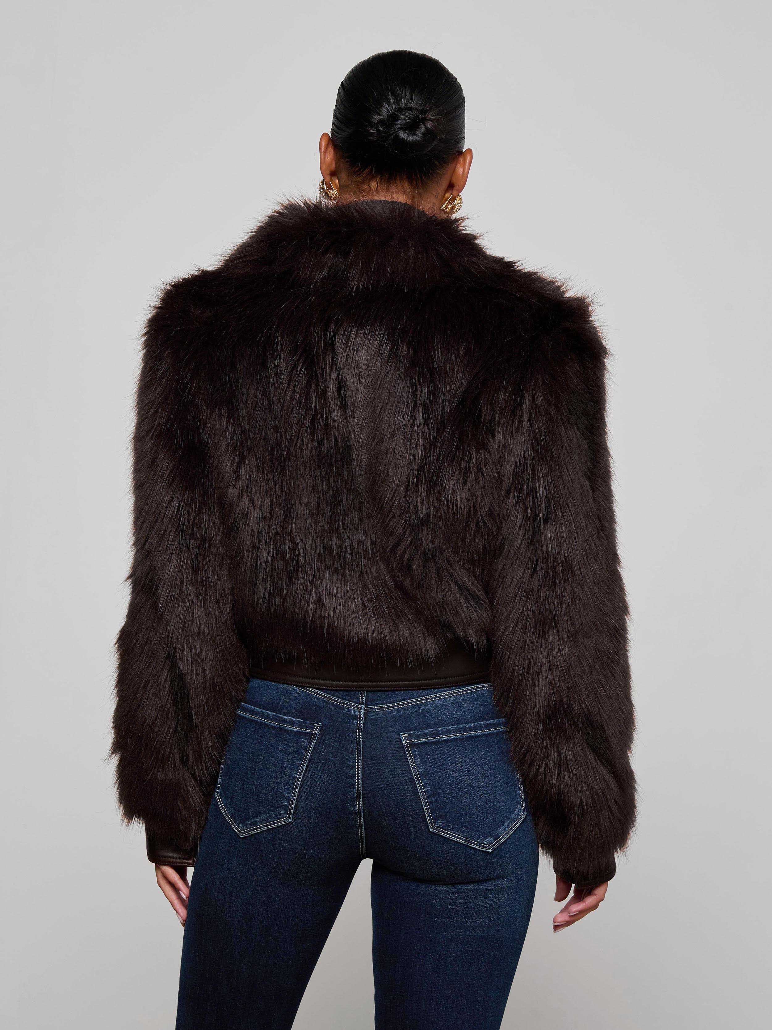 Claira Faux Fur Jacket - Image 4