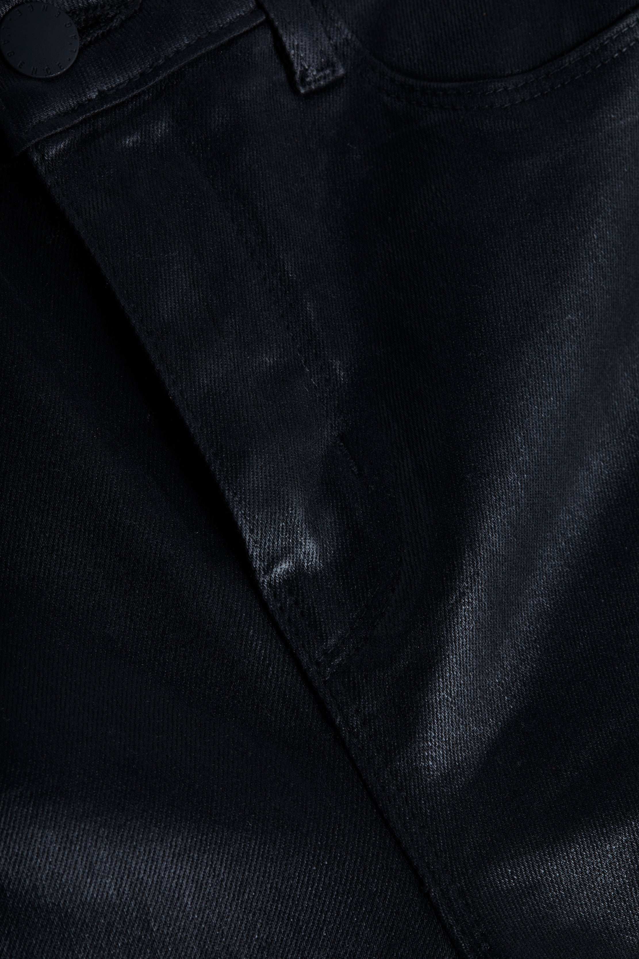 Clayton Coated Wide-Leg Jean - Image 5