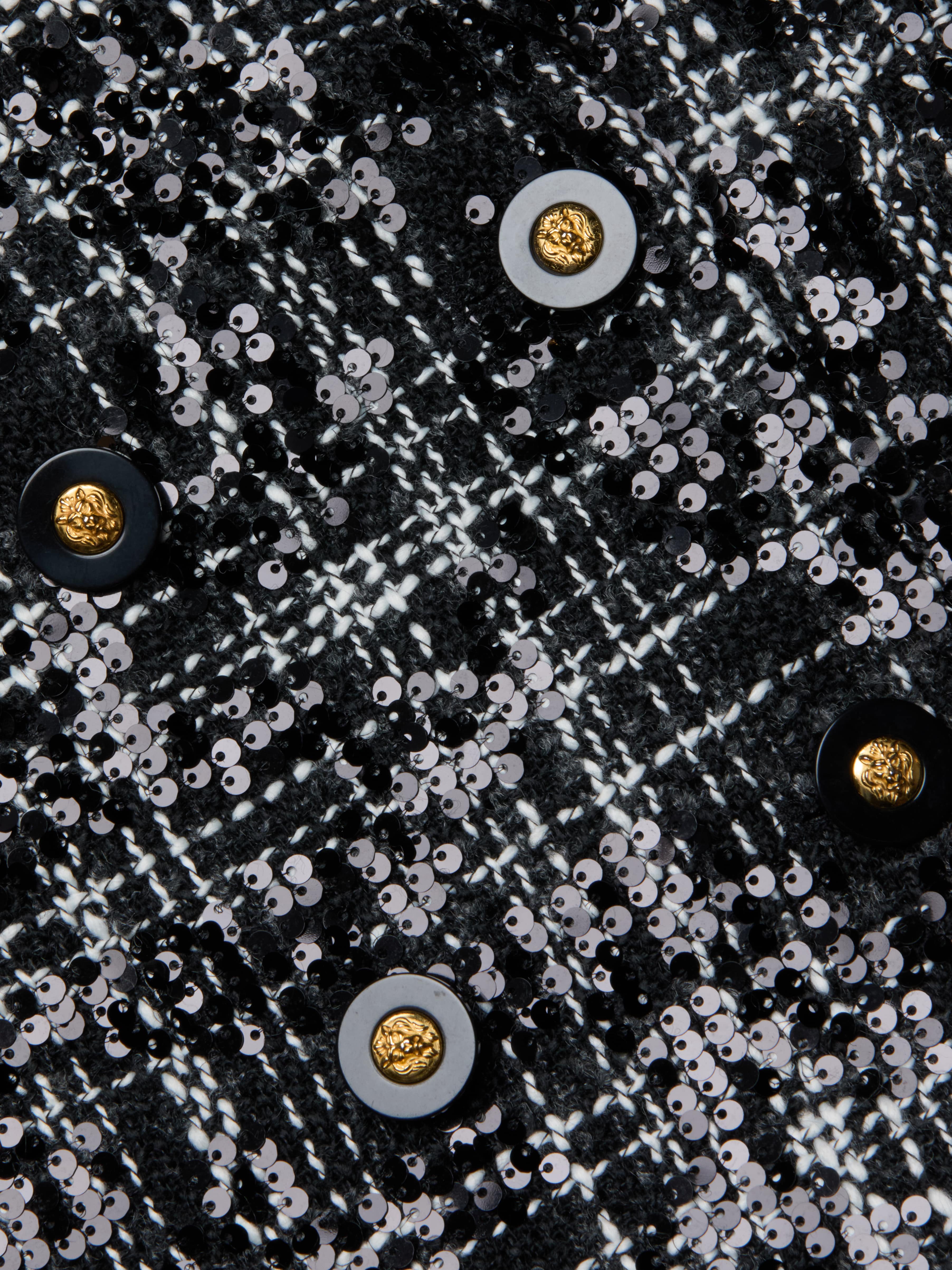Colin Sequined Tweed Blazer - Image 6