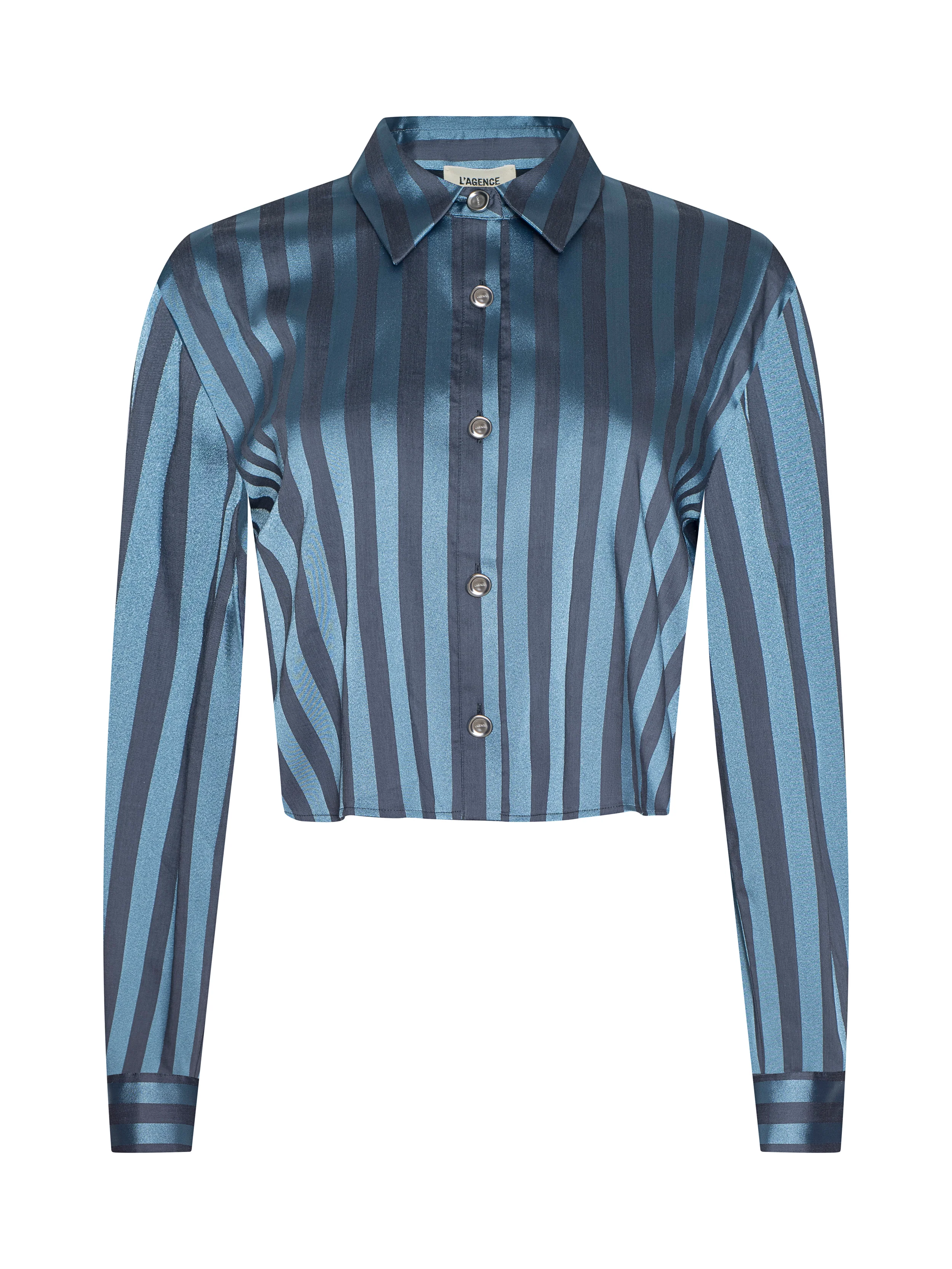 Cosette Satin Shirt - Image 7