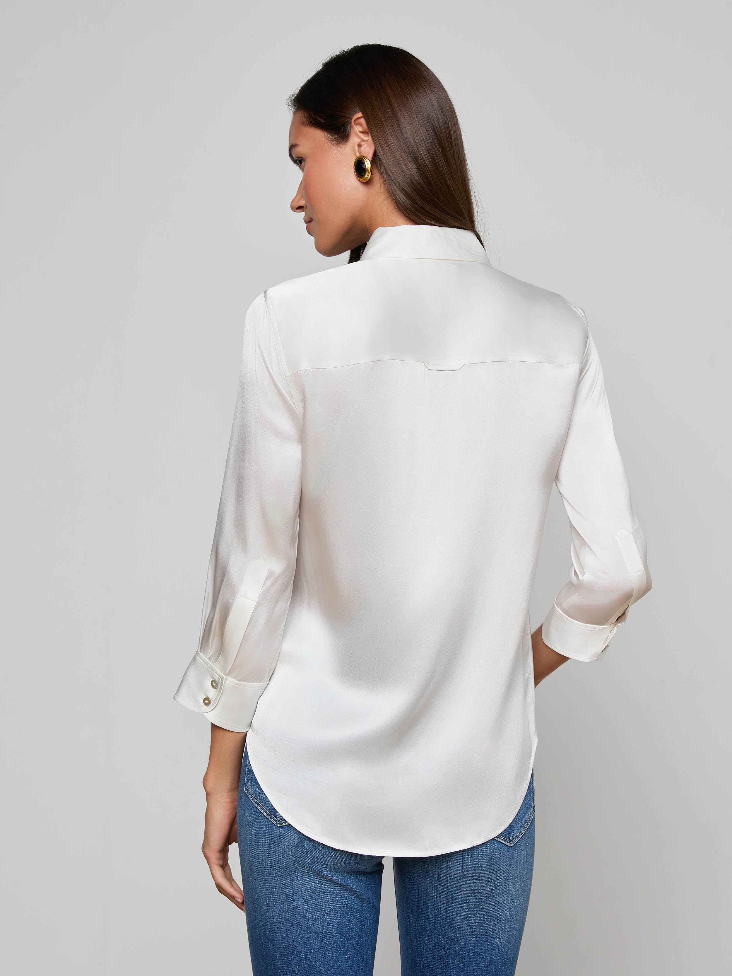 Dani Silk Blouse - Image 5