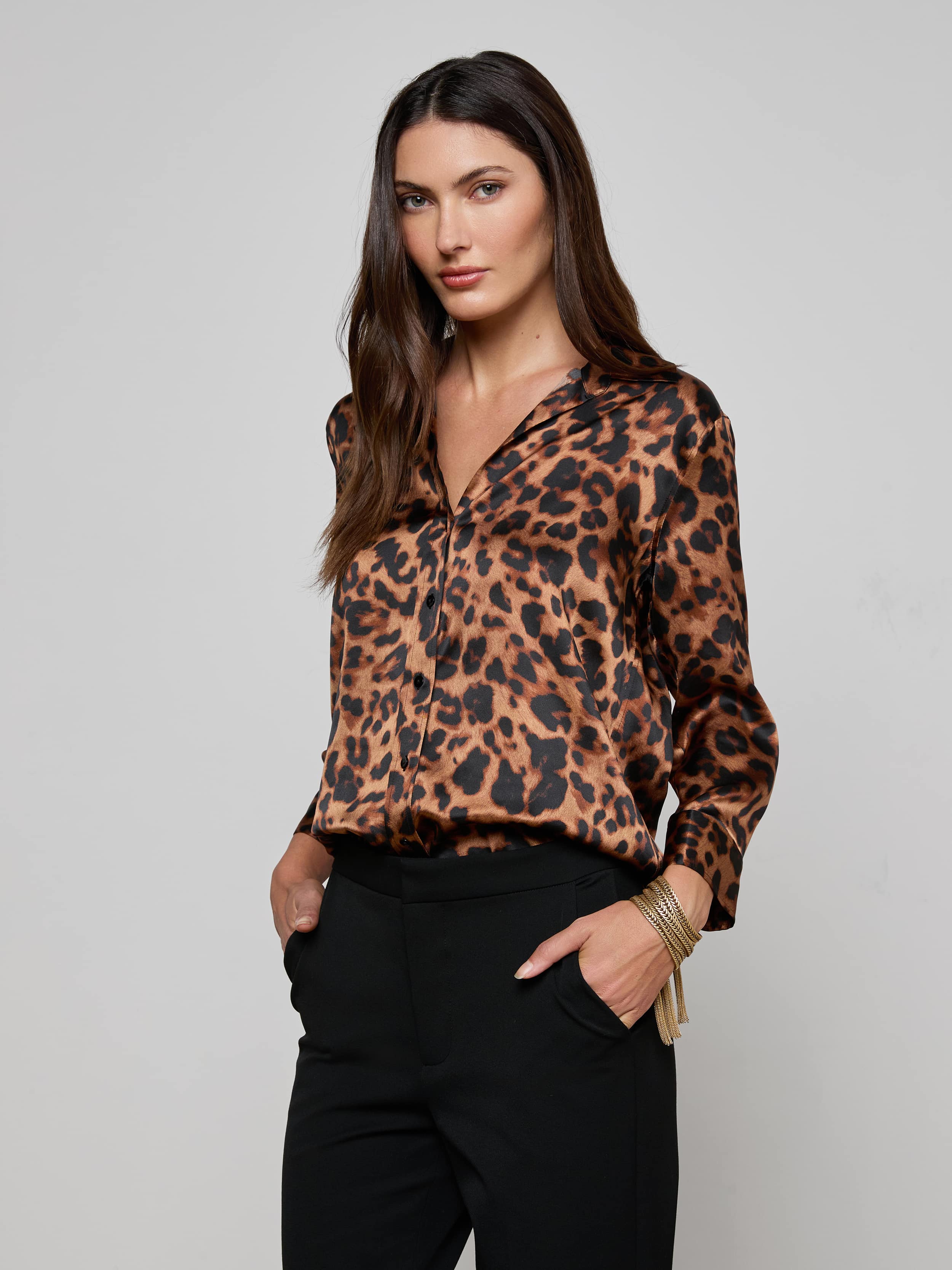 Dani Silk Blouse - Image 2