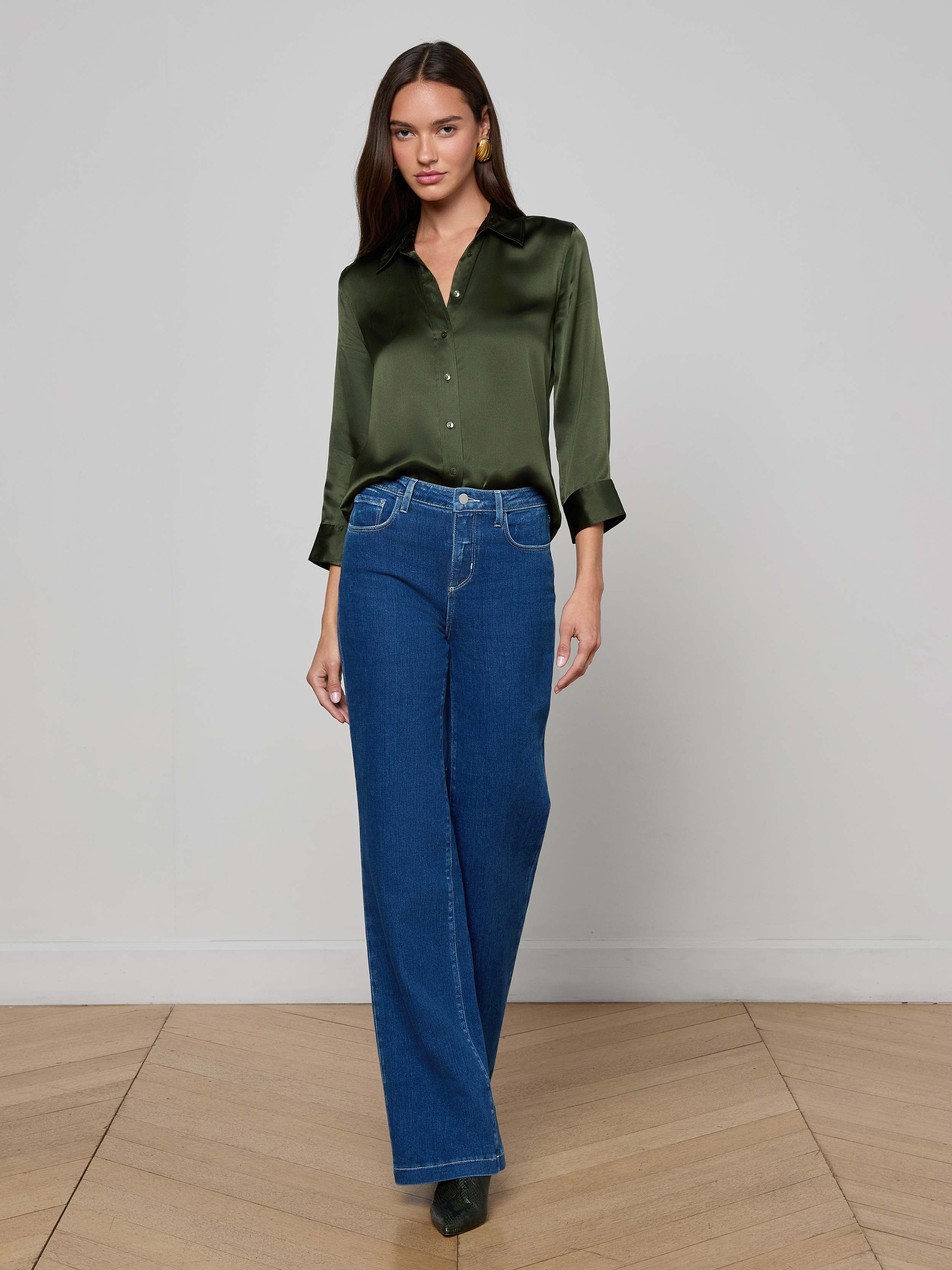 Dani Silk Blouse - Image 3