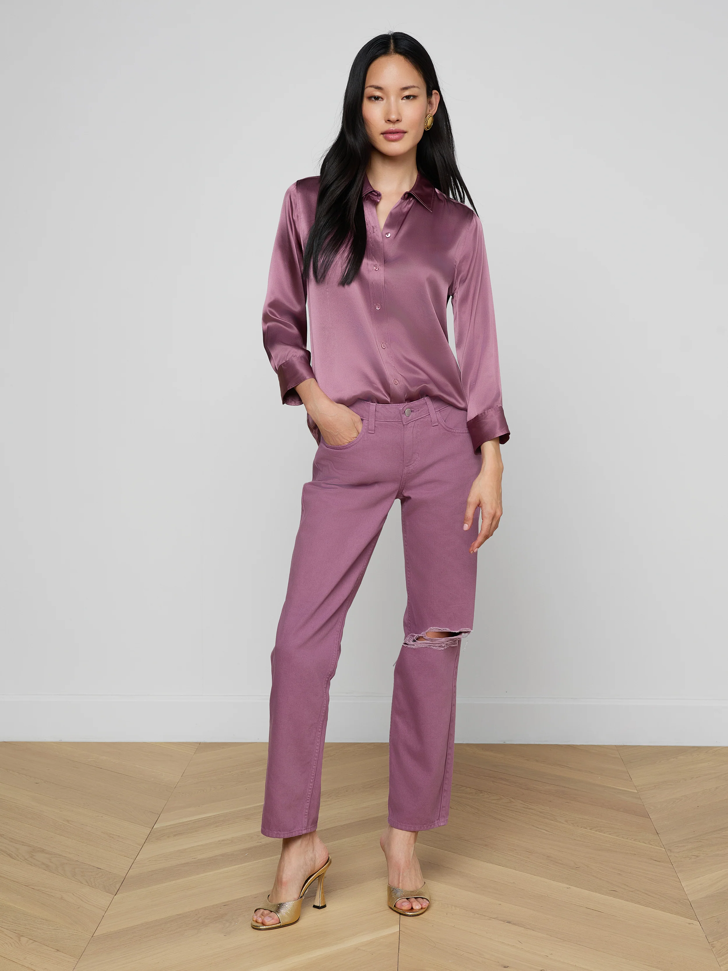 Dani Silk Blouse - Image 4