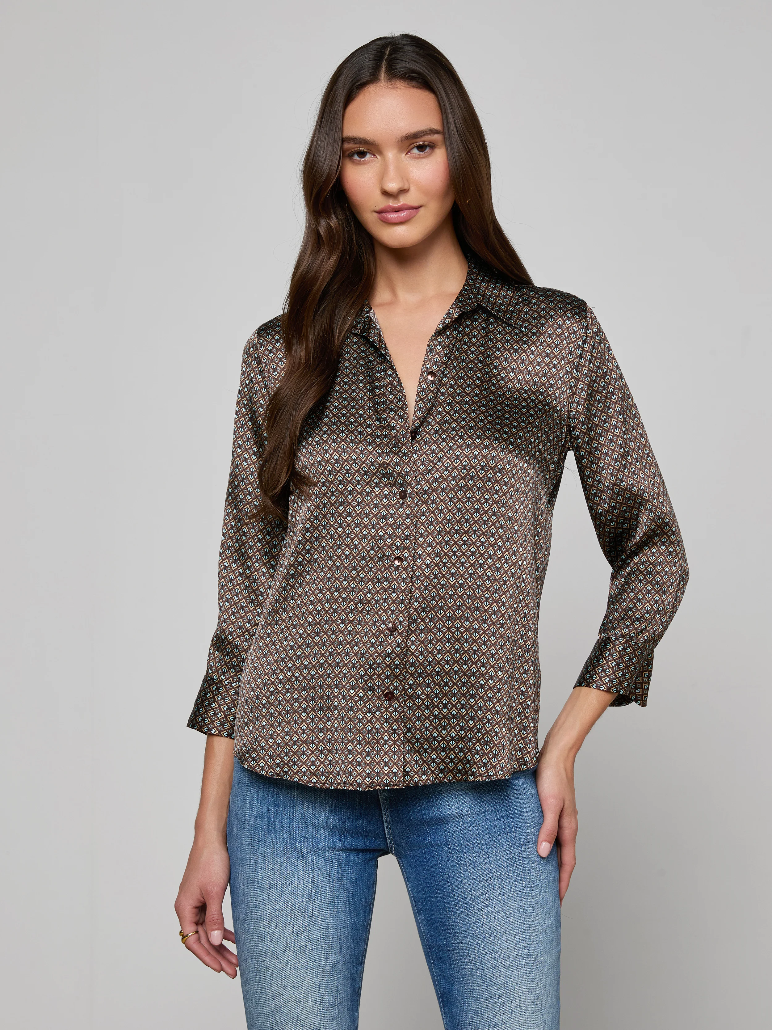 Dani Silk Blouse - Image 2