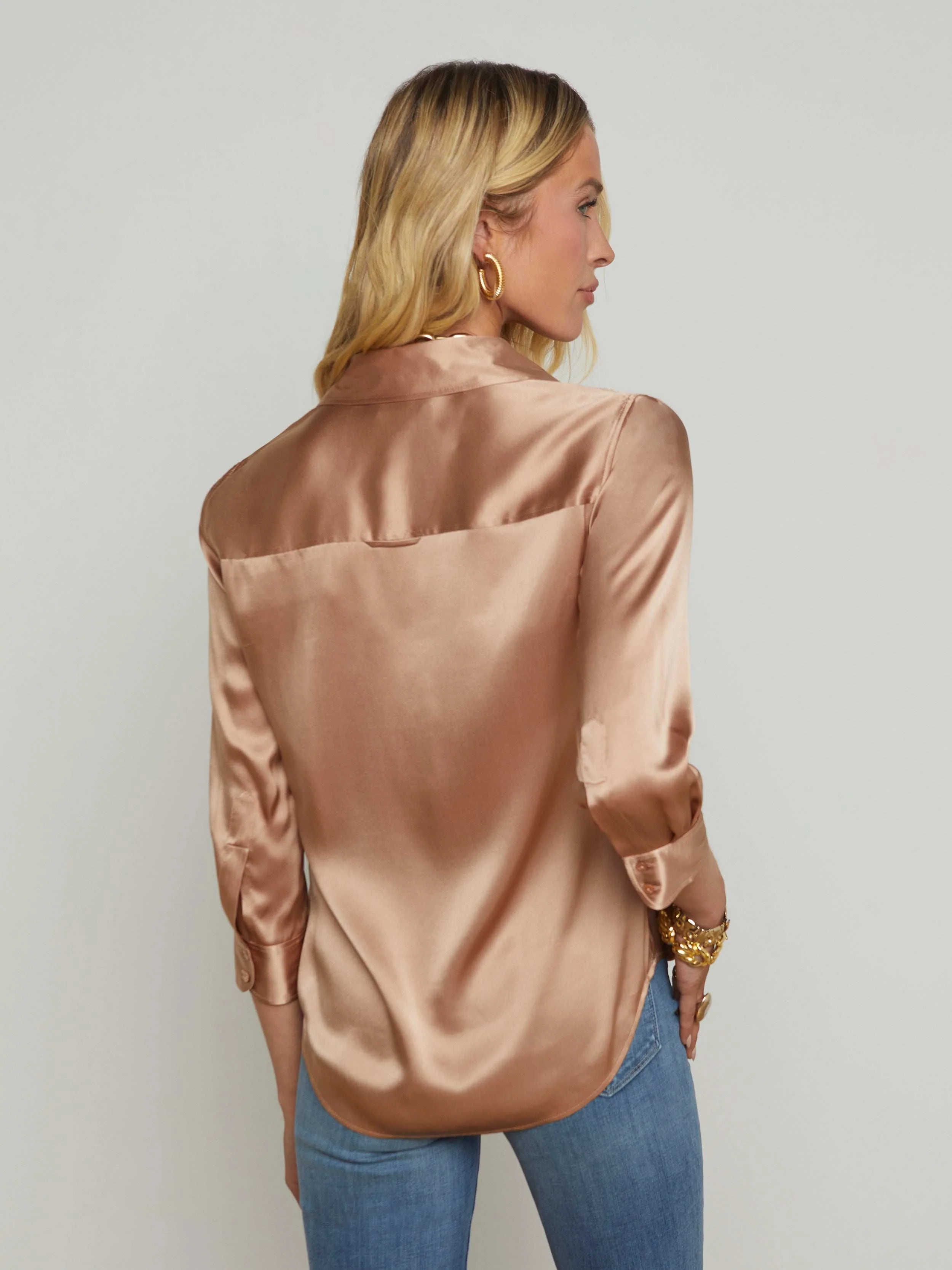 Dani Silk Blouse - Image 4