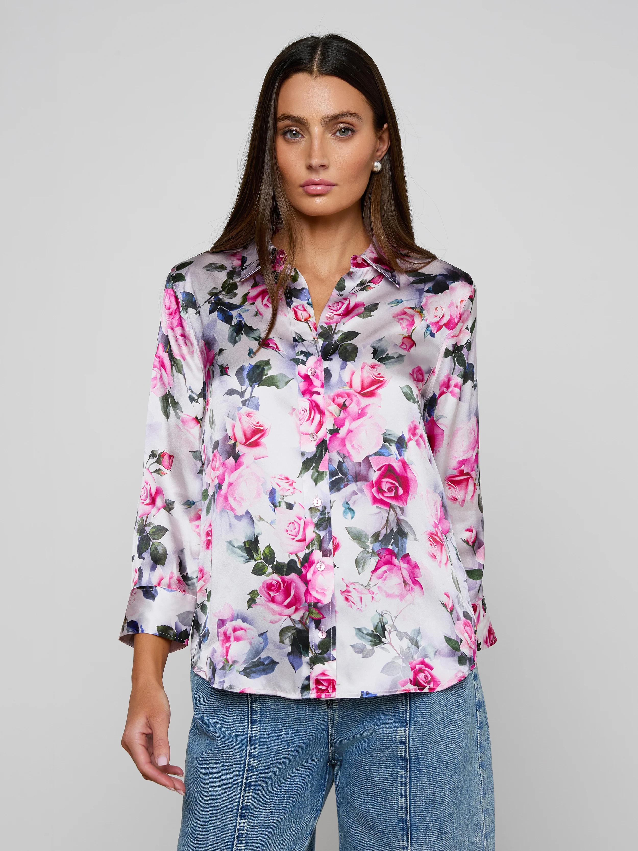 Dani Silk Blouse - Image 2