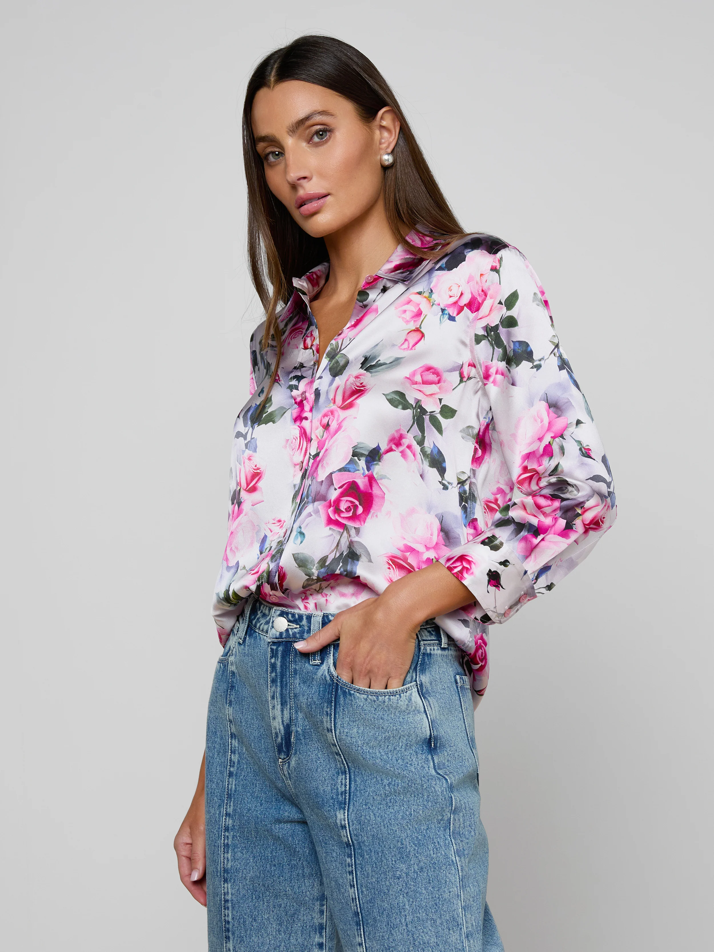 Dani Silk Blouse - Image 3