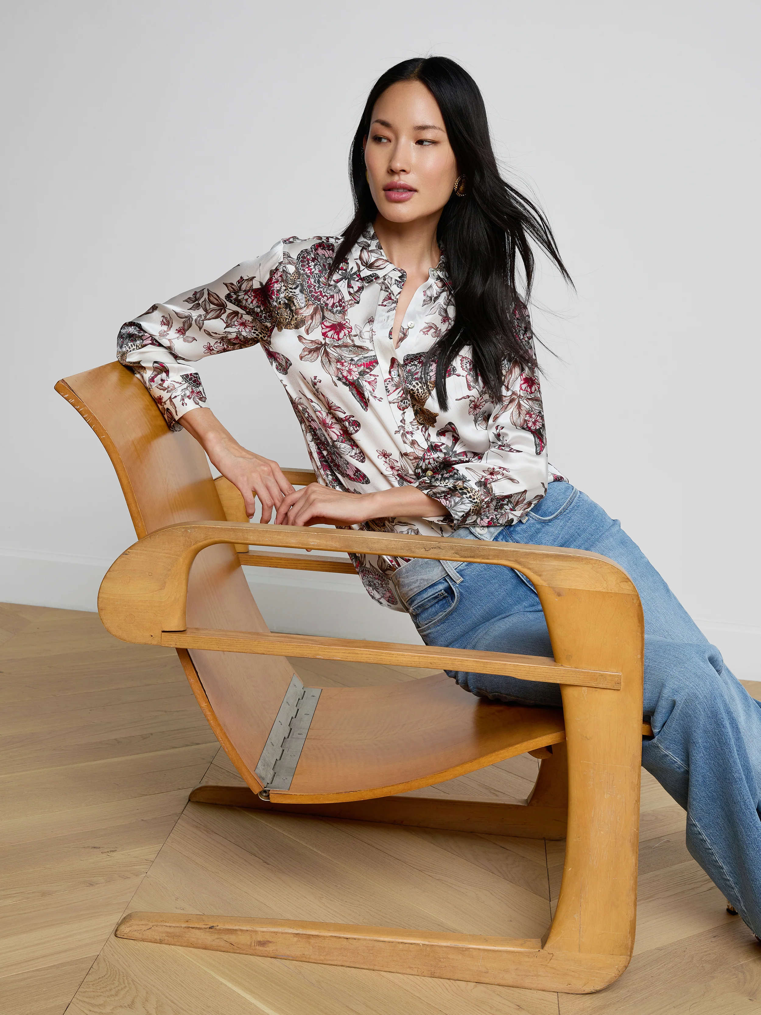 Dani Silk Blouse - Image 6