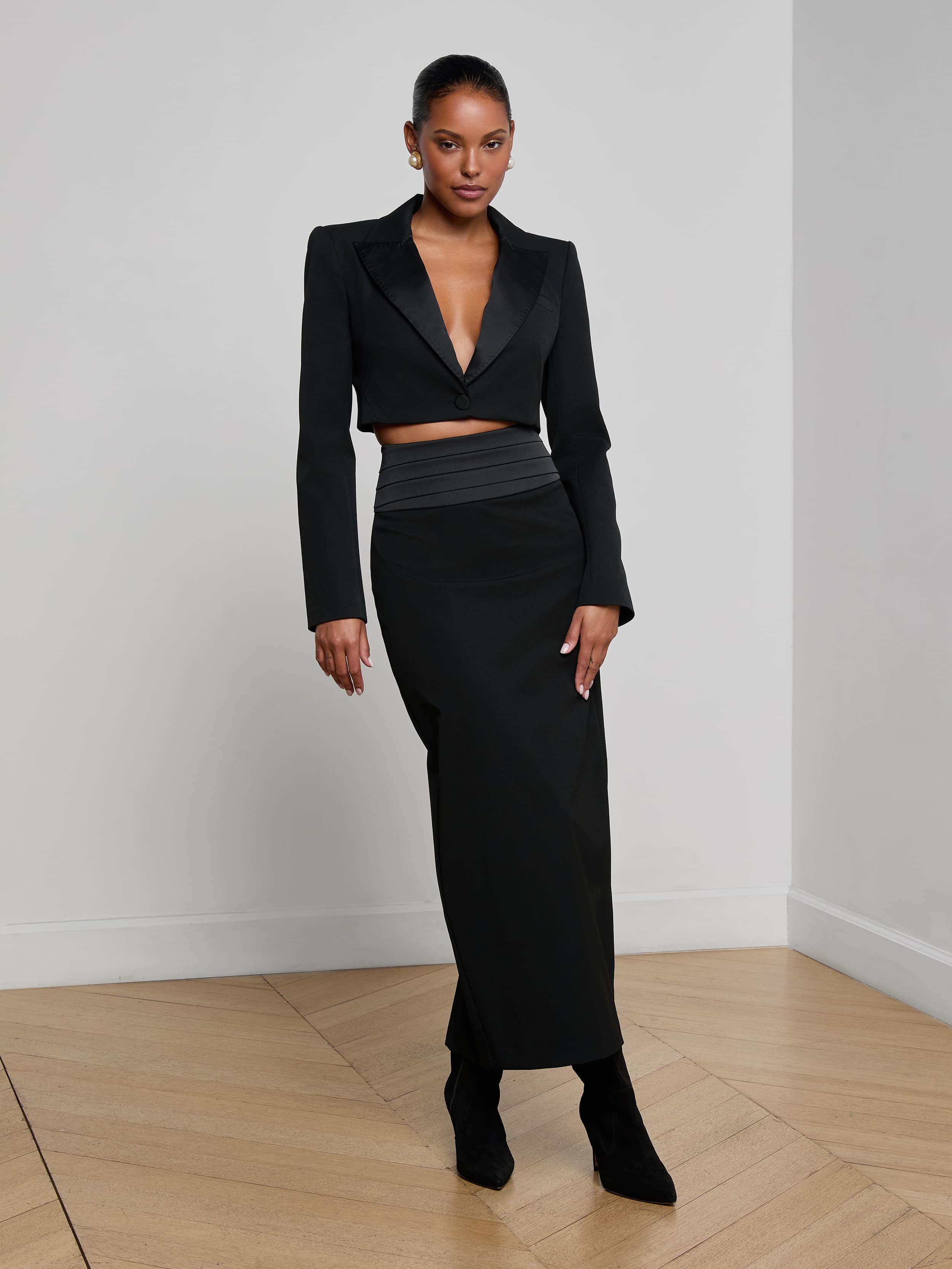 Daxton Cropped Blazer - Image 3