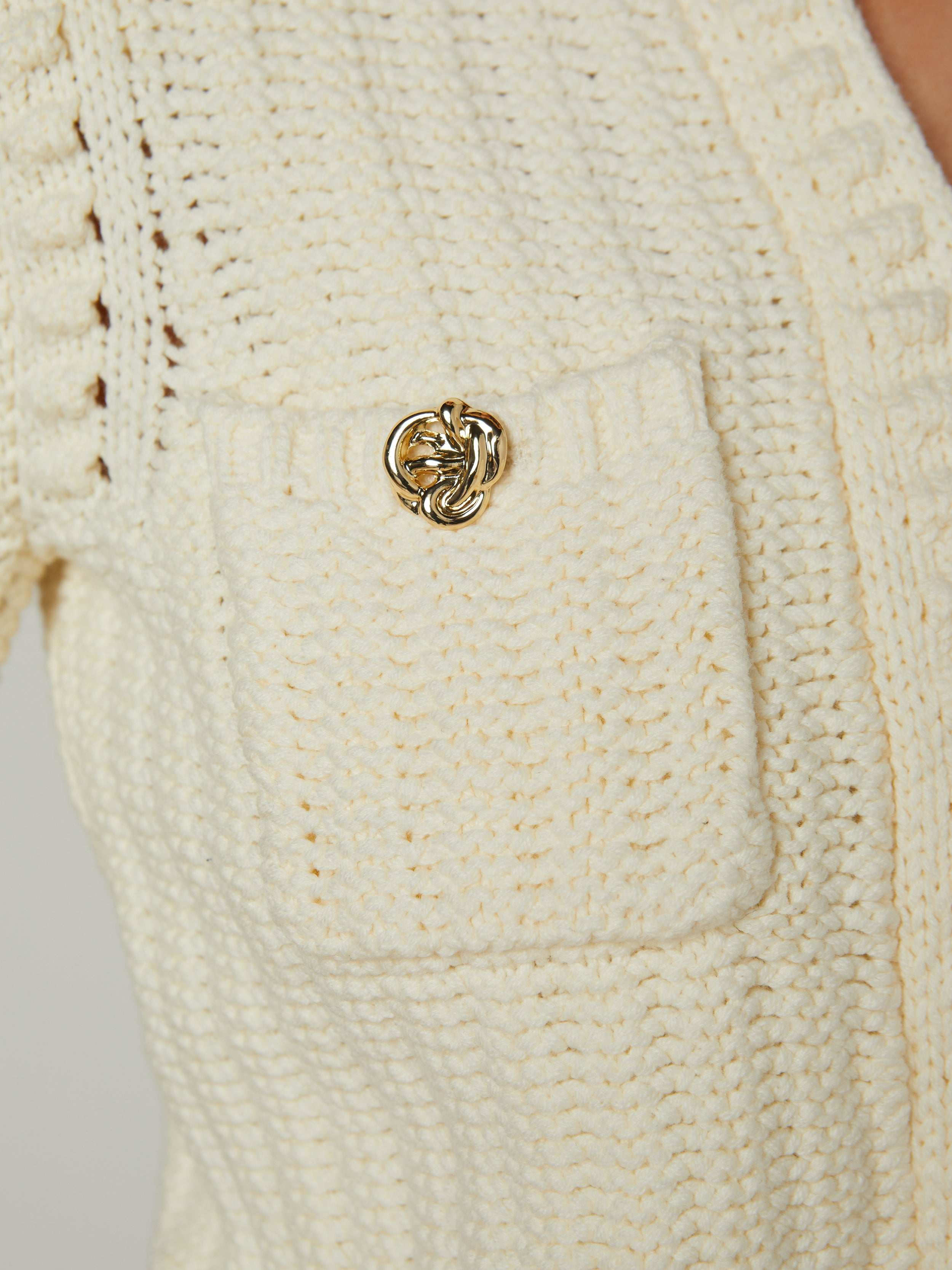 Delilah Cropped Cardigan - Image 3