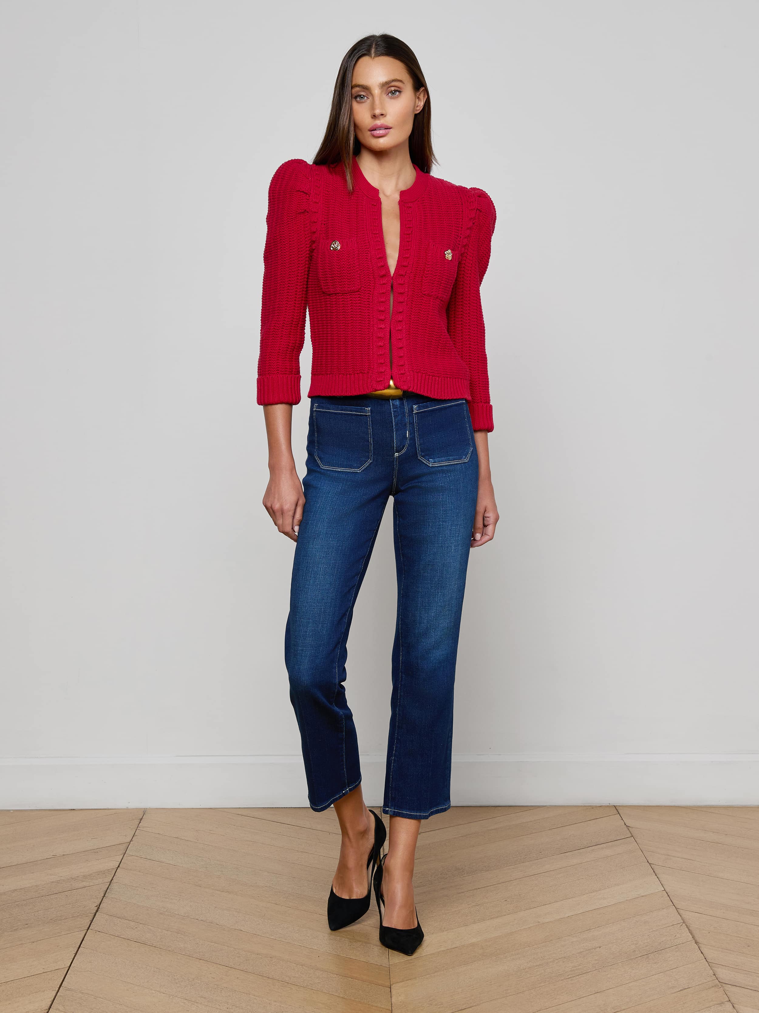Delli Cropped Cardigan - Image 3