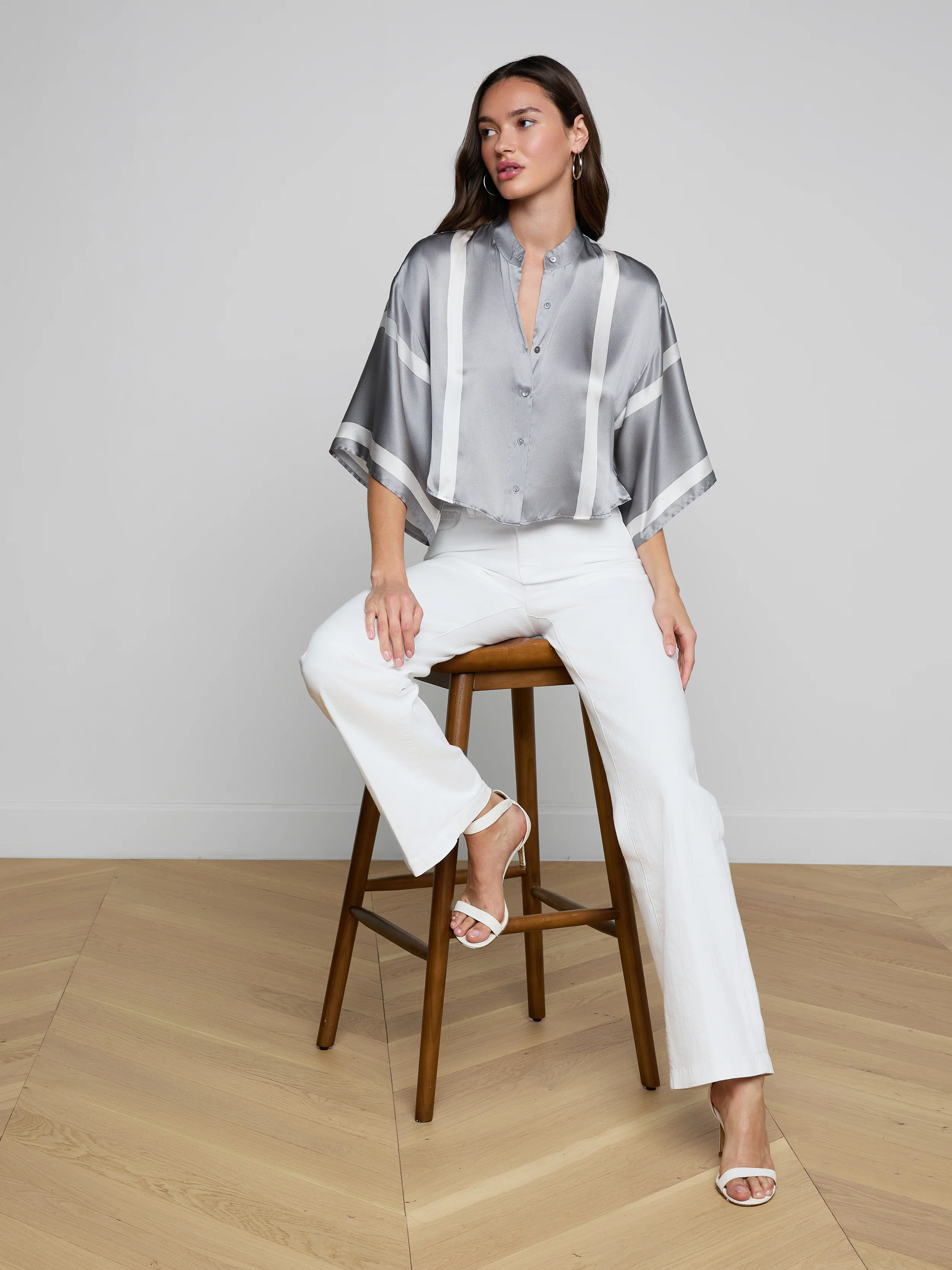Dru Silk Blouse - Image 6
