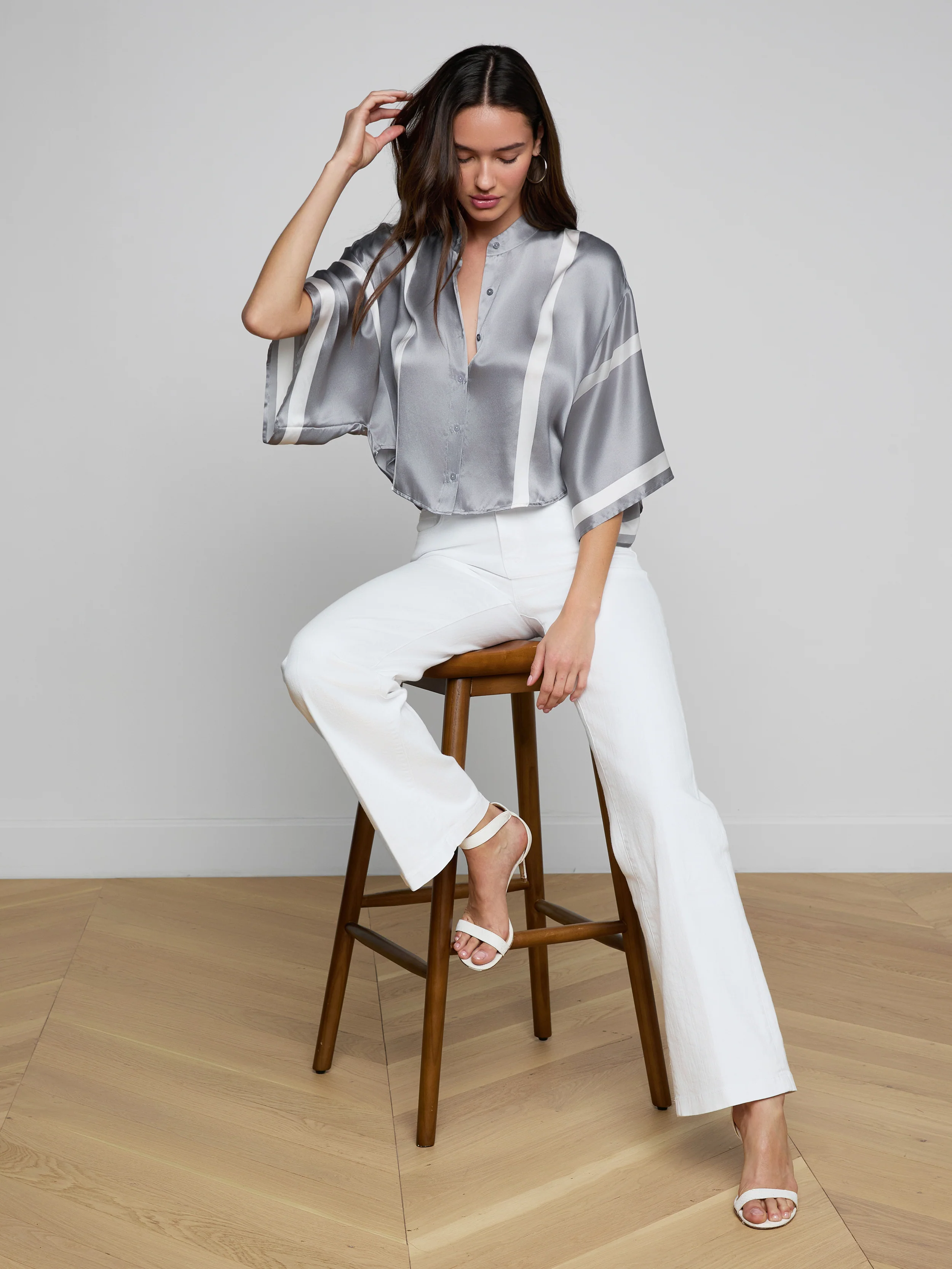 Dru Silk Blouse - Image 7
