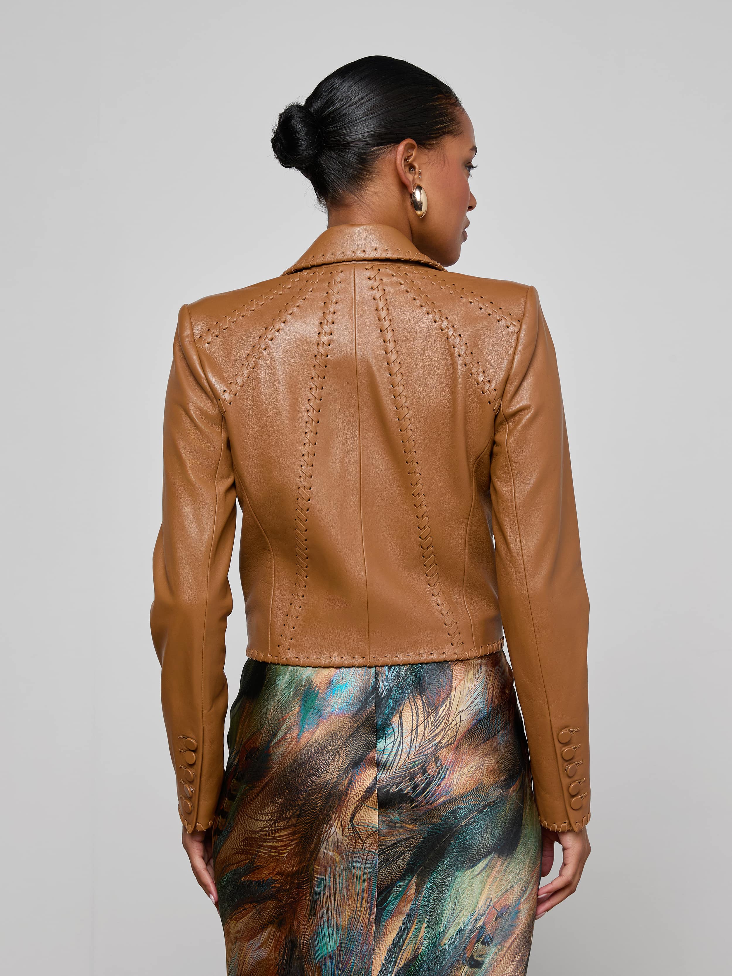 Dulcie Leather Blazer - Image 5