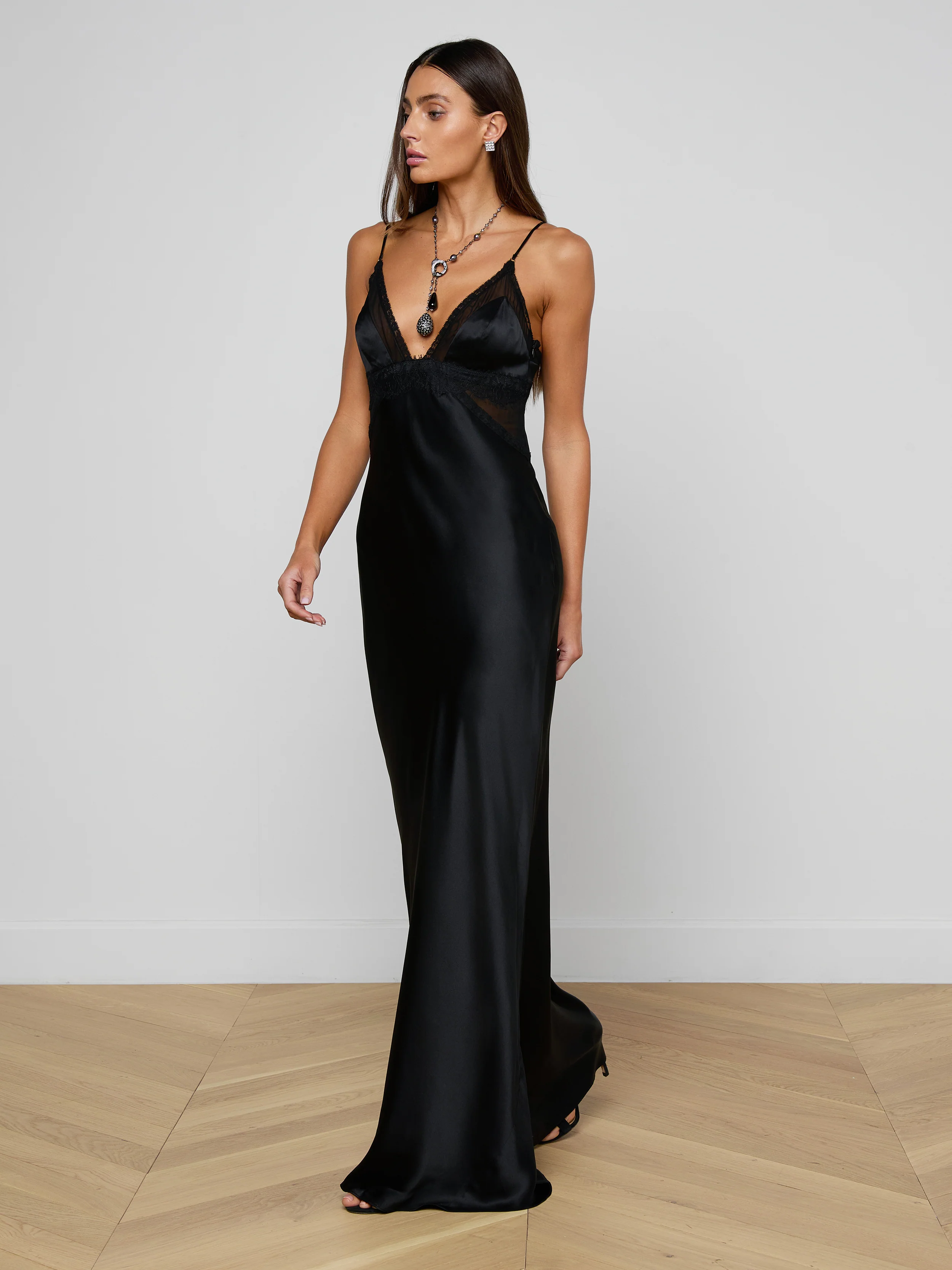 Elsa Silk Gown - Image 2