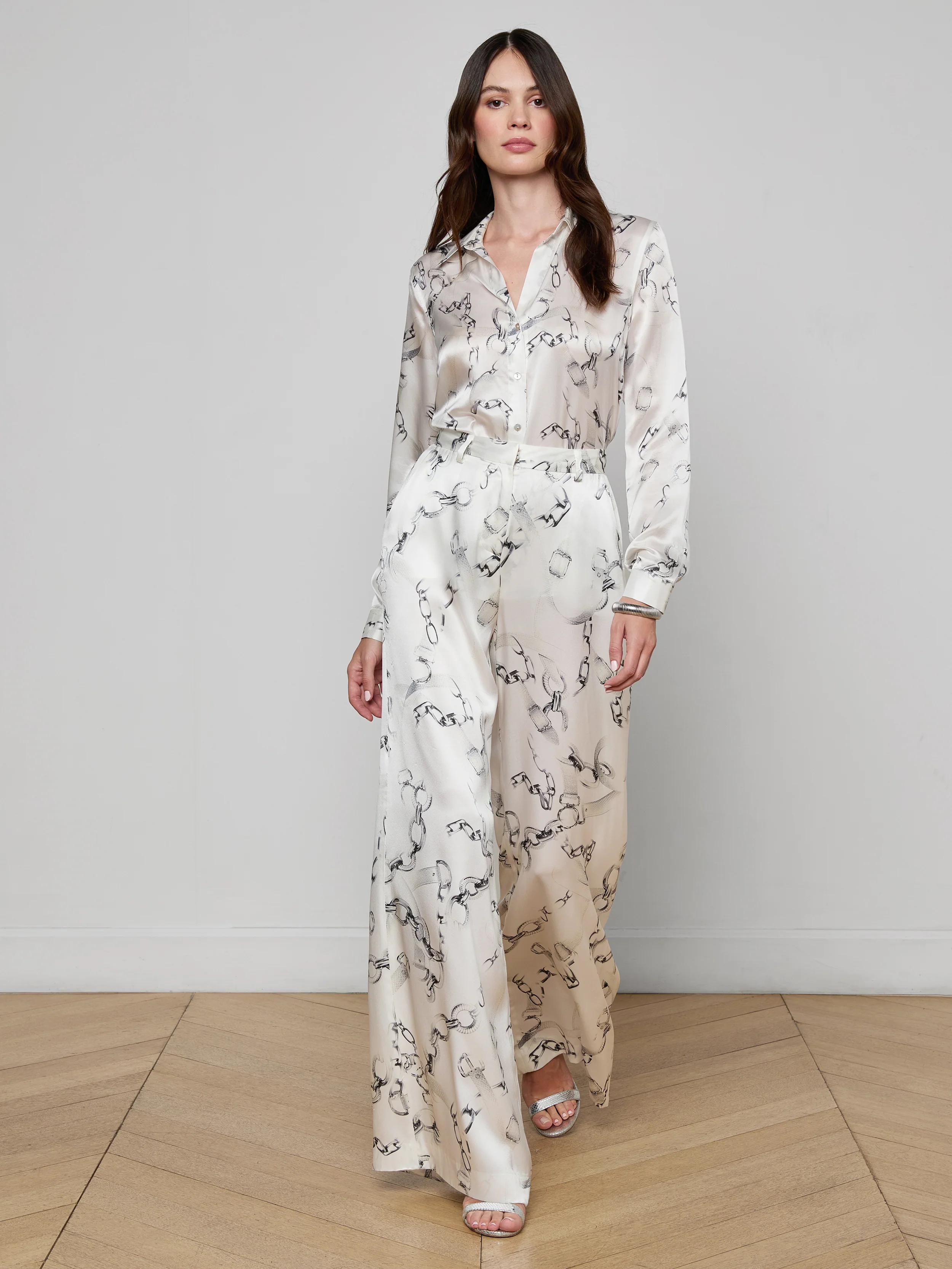 Gavin Silk Wide-Leg Pant - Image 4