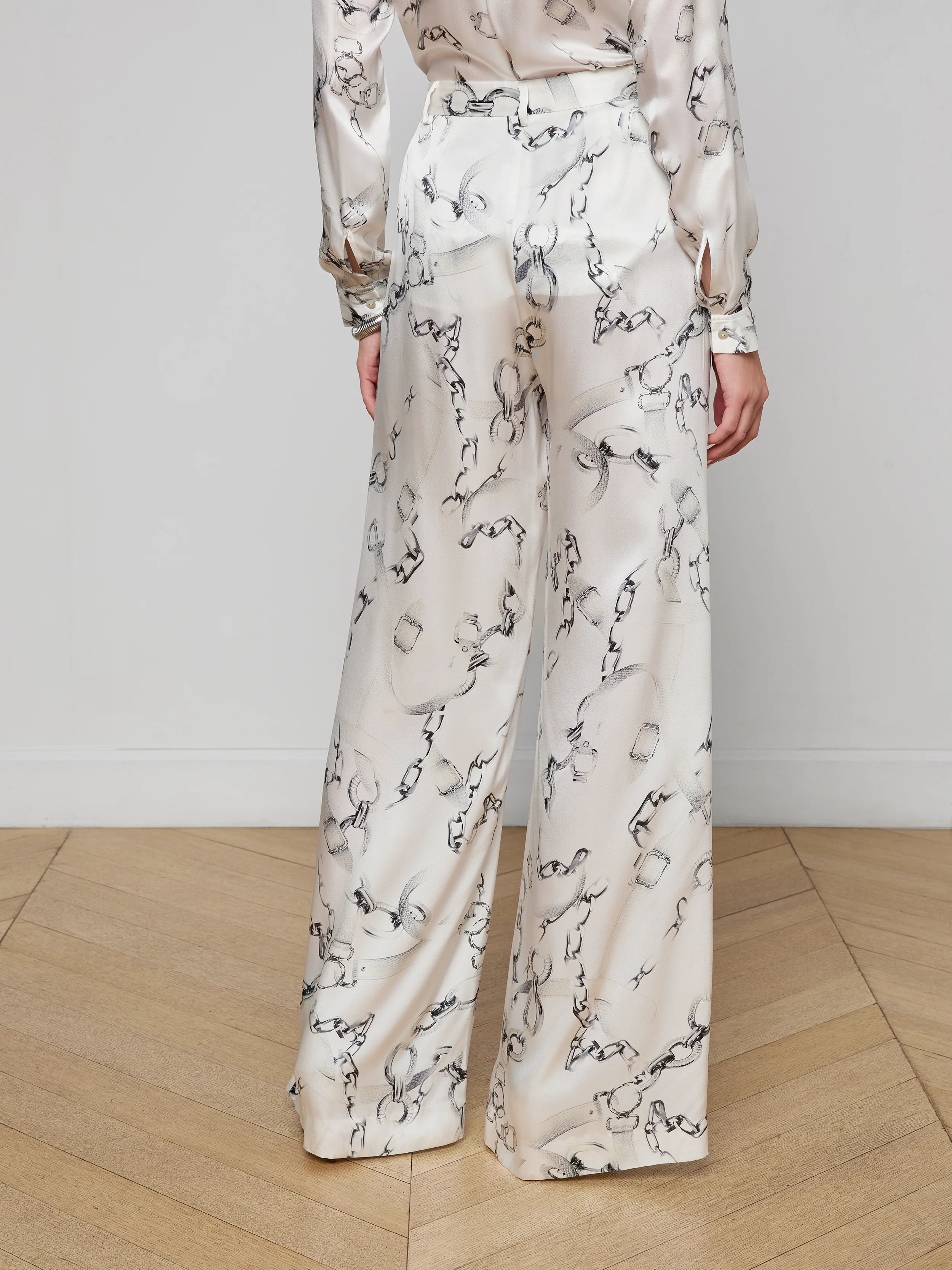 Gavin Silk Wide-Leg Pant - Image 5