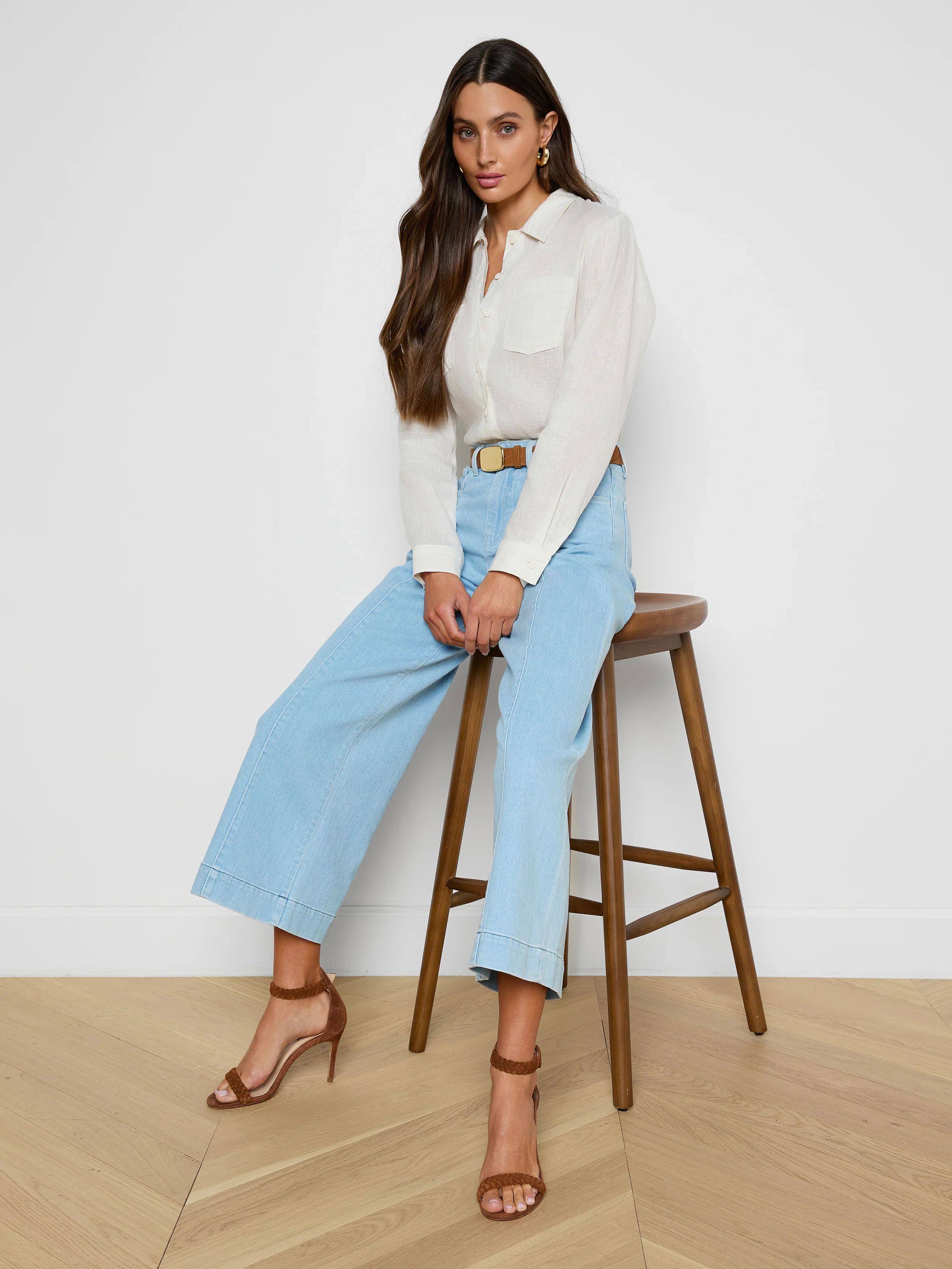 Houston Cropped Wide-Leg Jean - Image 6