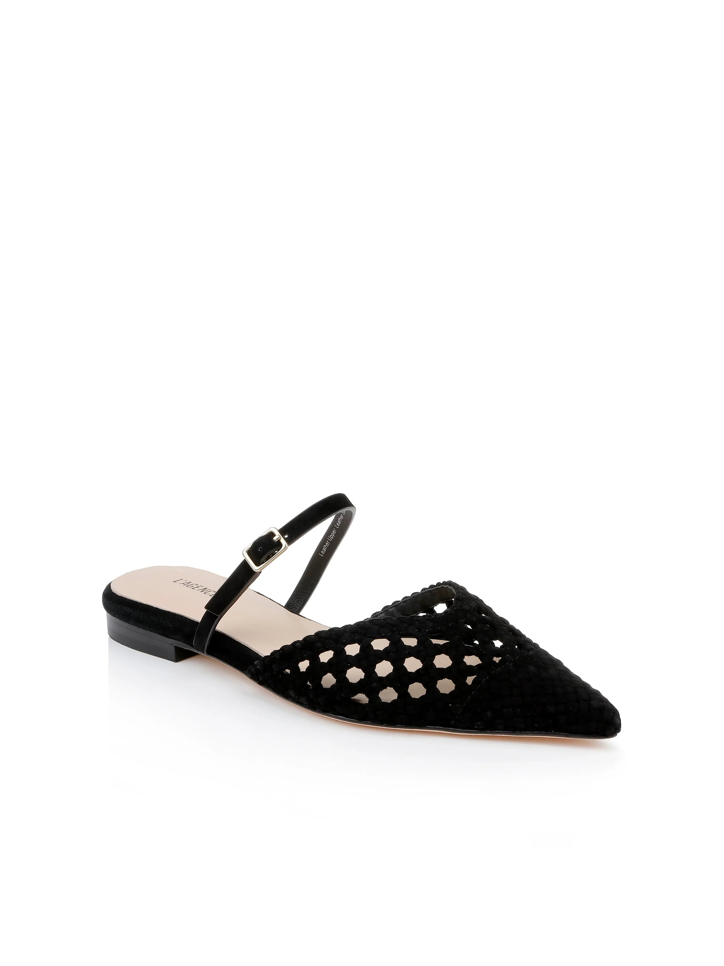 Jacklyn Suede Flat Mule - Image 2