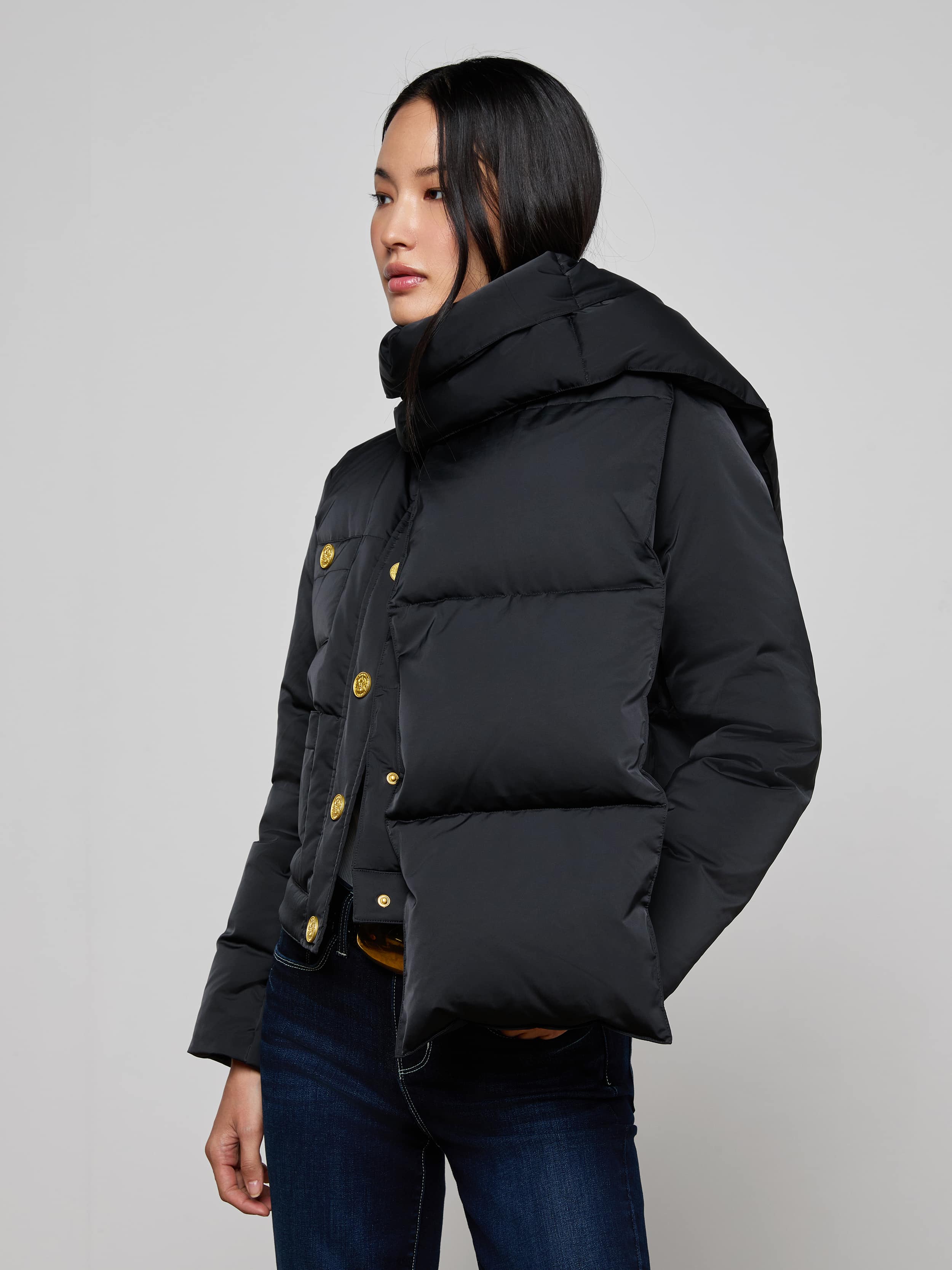 Juana Scarf Puffer Jacket - Image 3