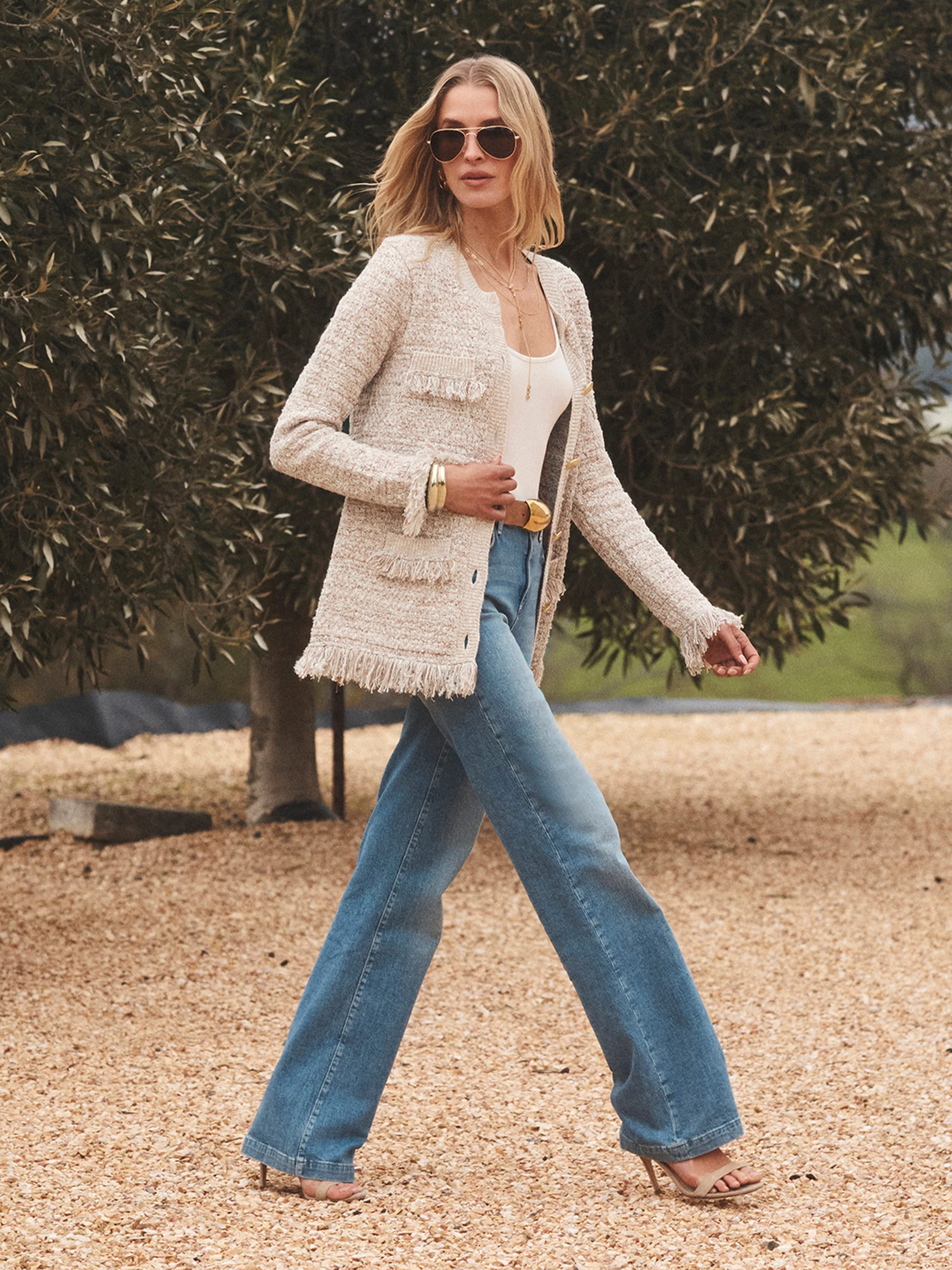 Kastoria Fringe Cardigan - Image 3