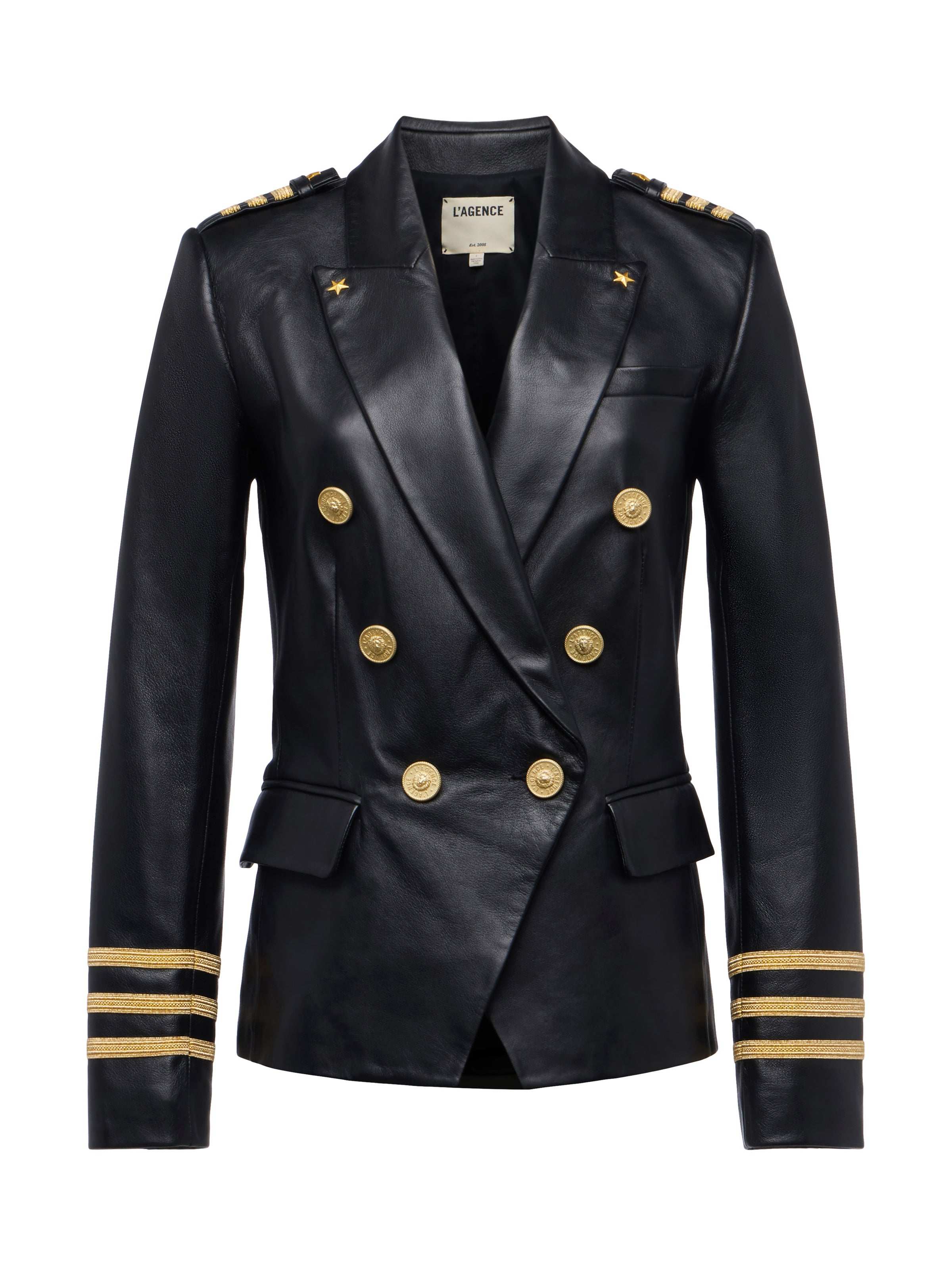 Kenzie Leather Blazer - Image 6