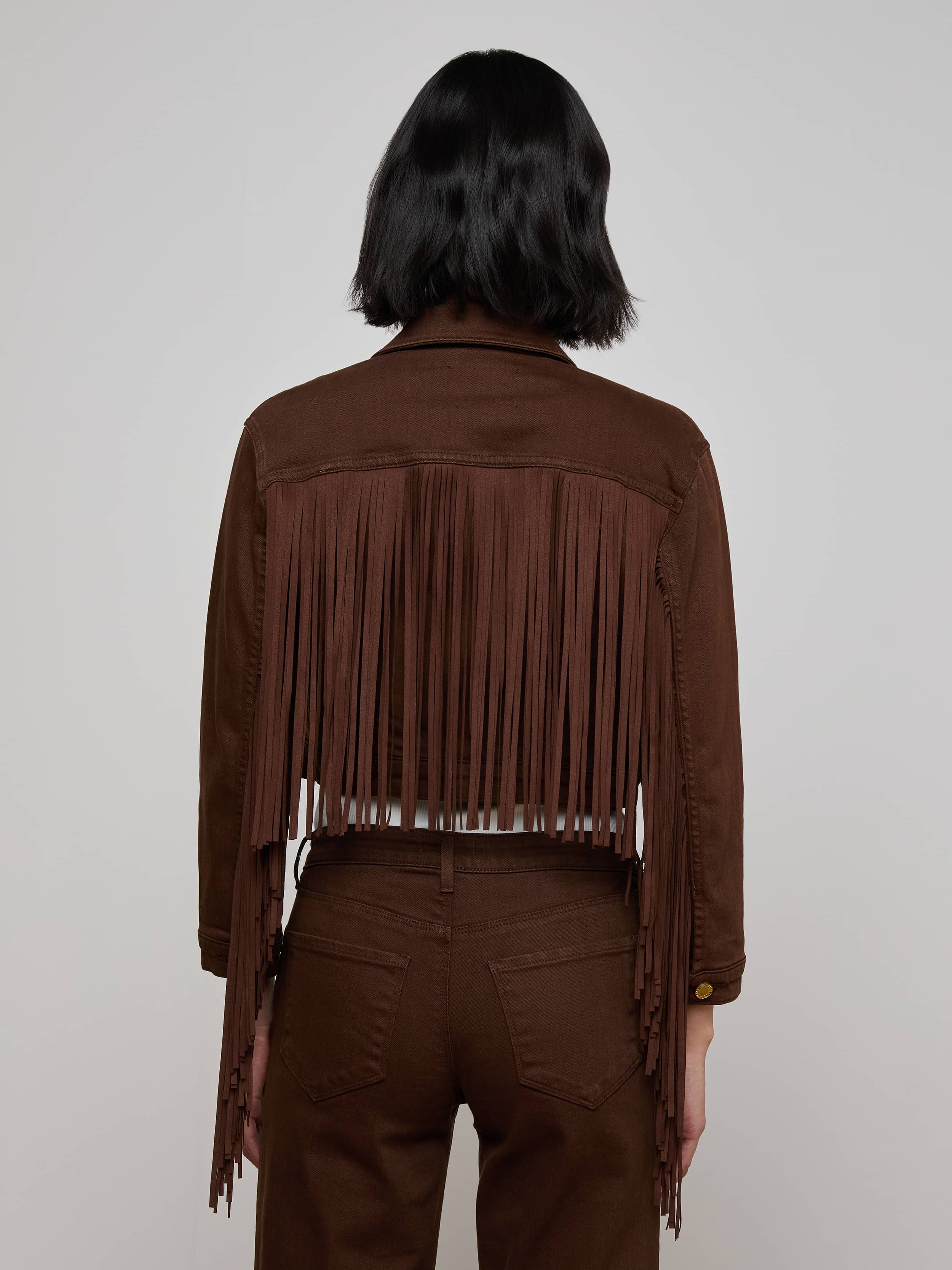 Koda Fringe Jean Jacket - Image 4