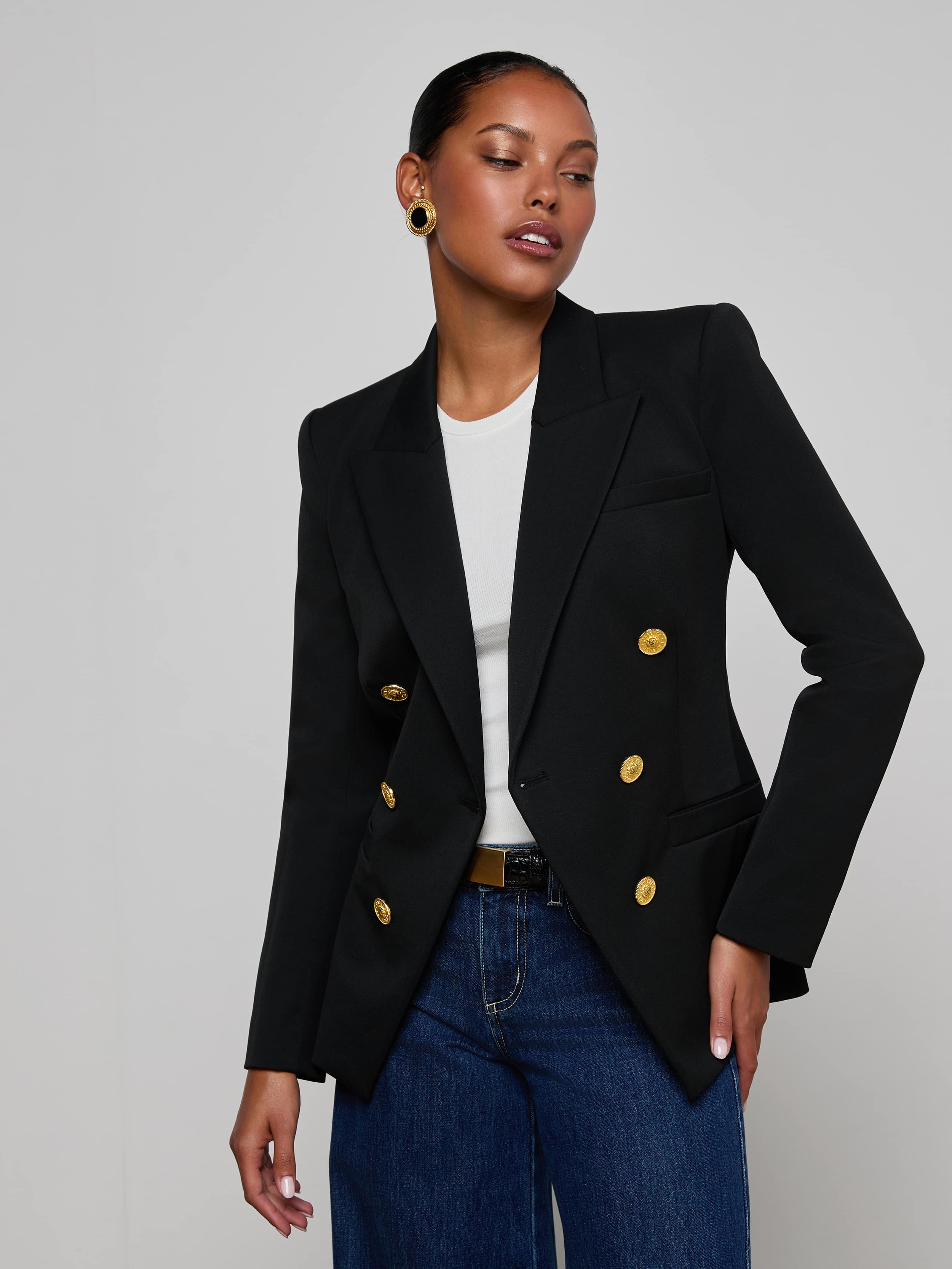 Kyomi Double-Breasted Blazer