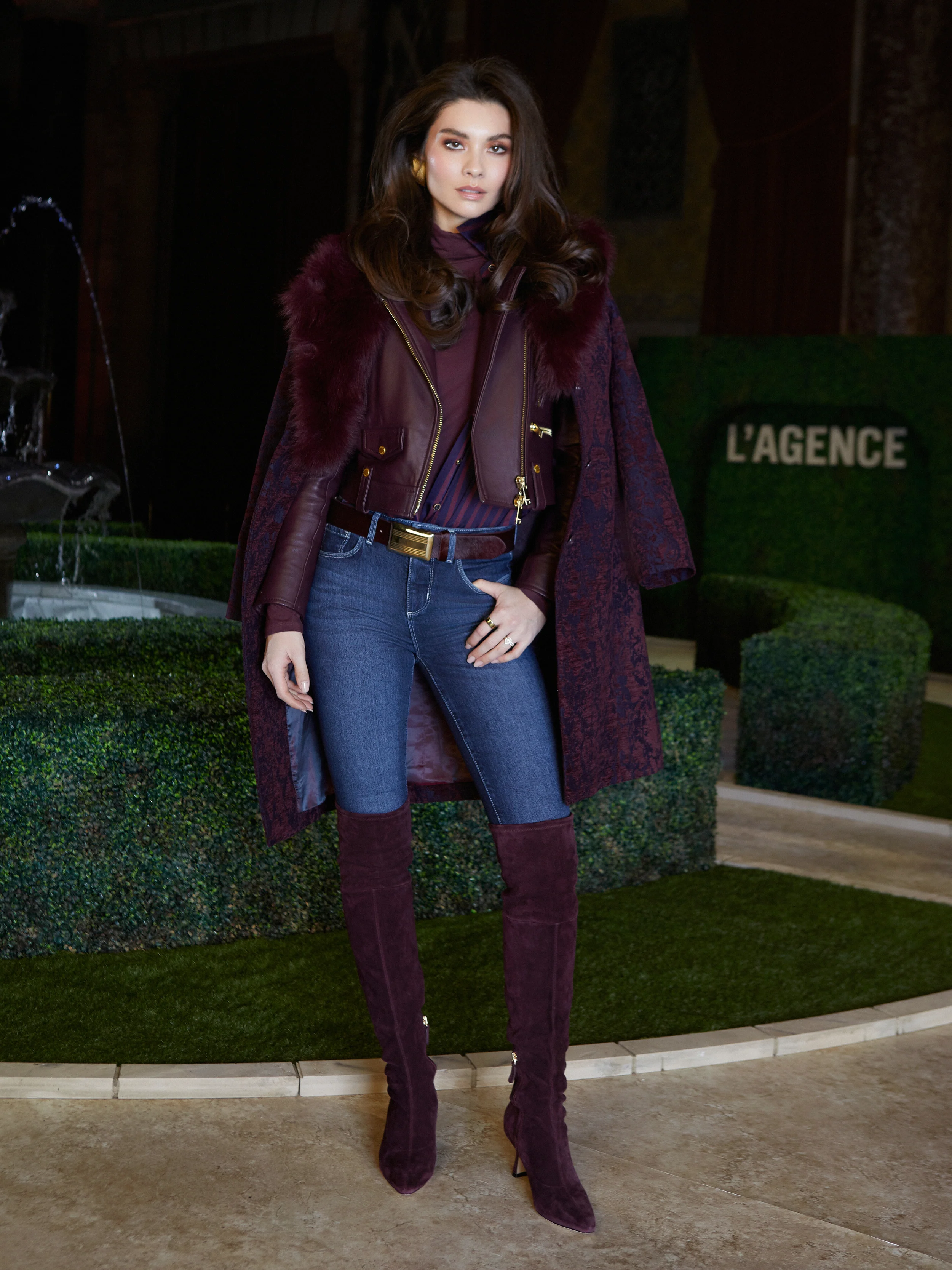 Laney Jacquard Coat - Image 2