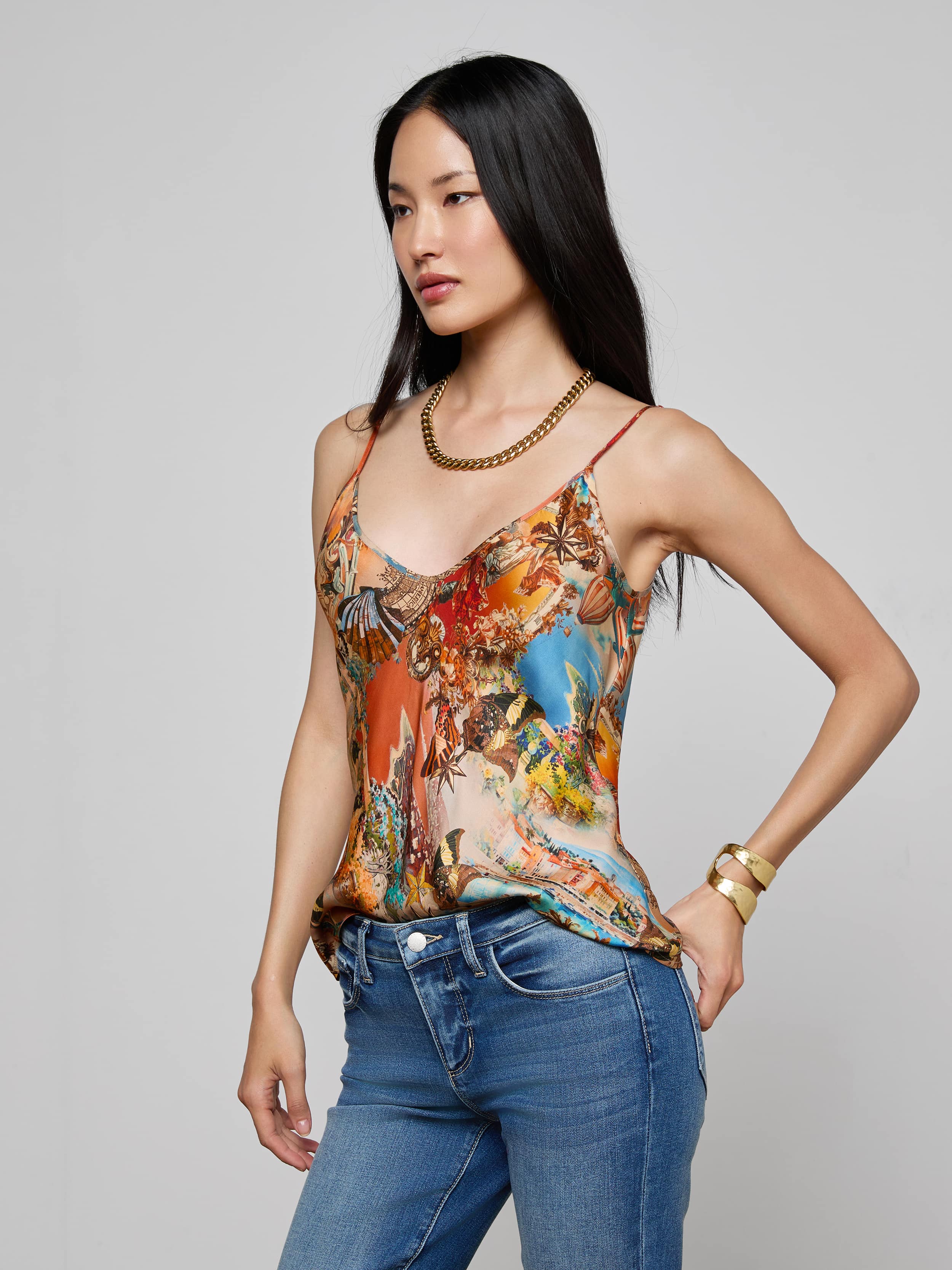 Lexi Satin Camisole - Image 2